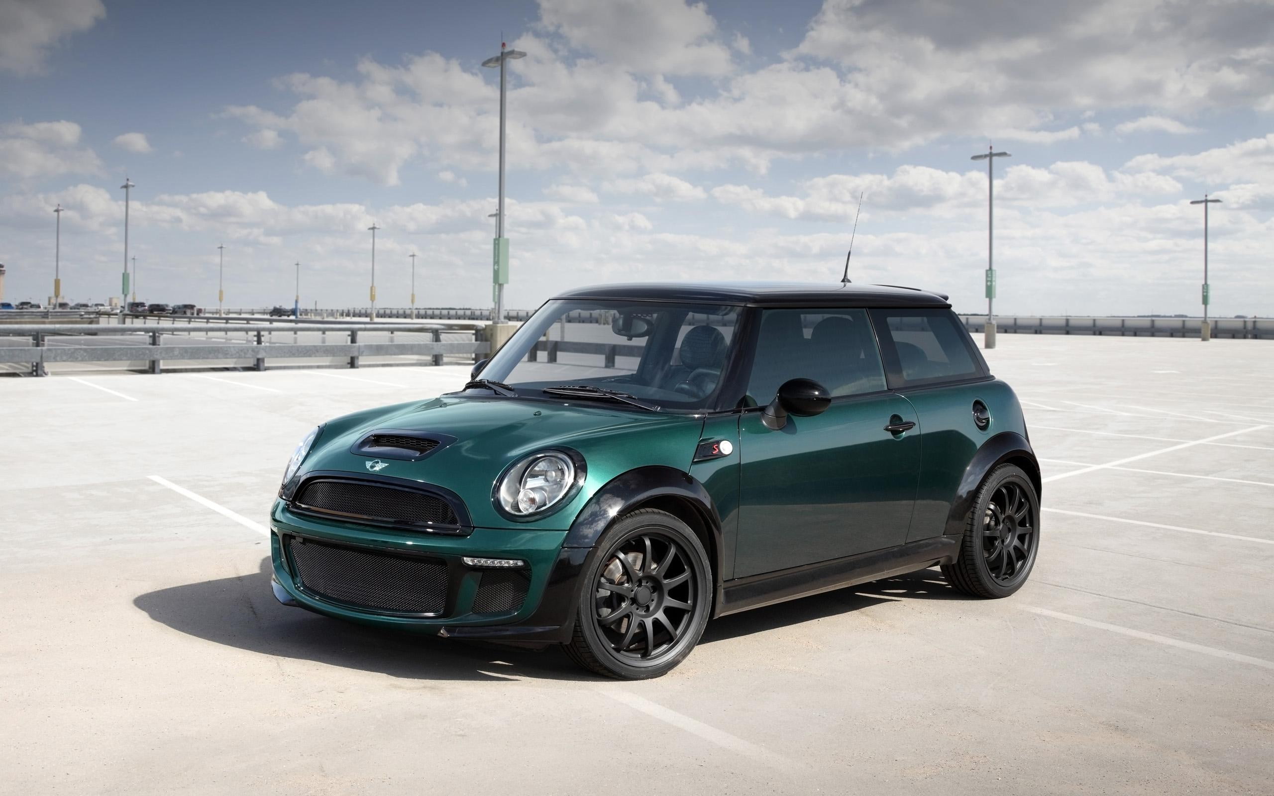 topcar, 2014, cooper, mini, green, cars, bully, 2K, HD Wallpaper