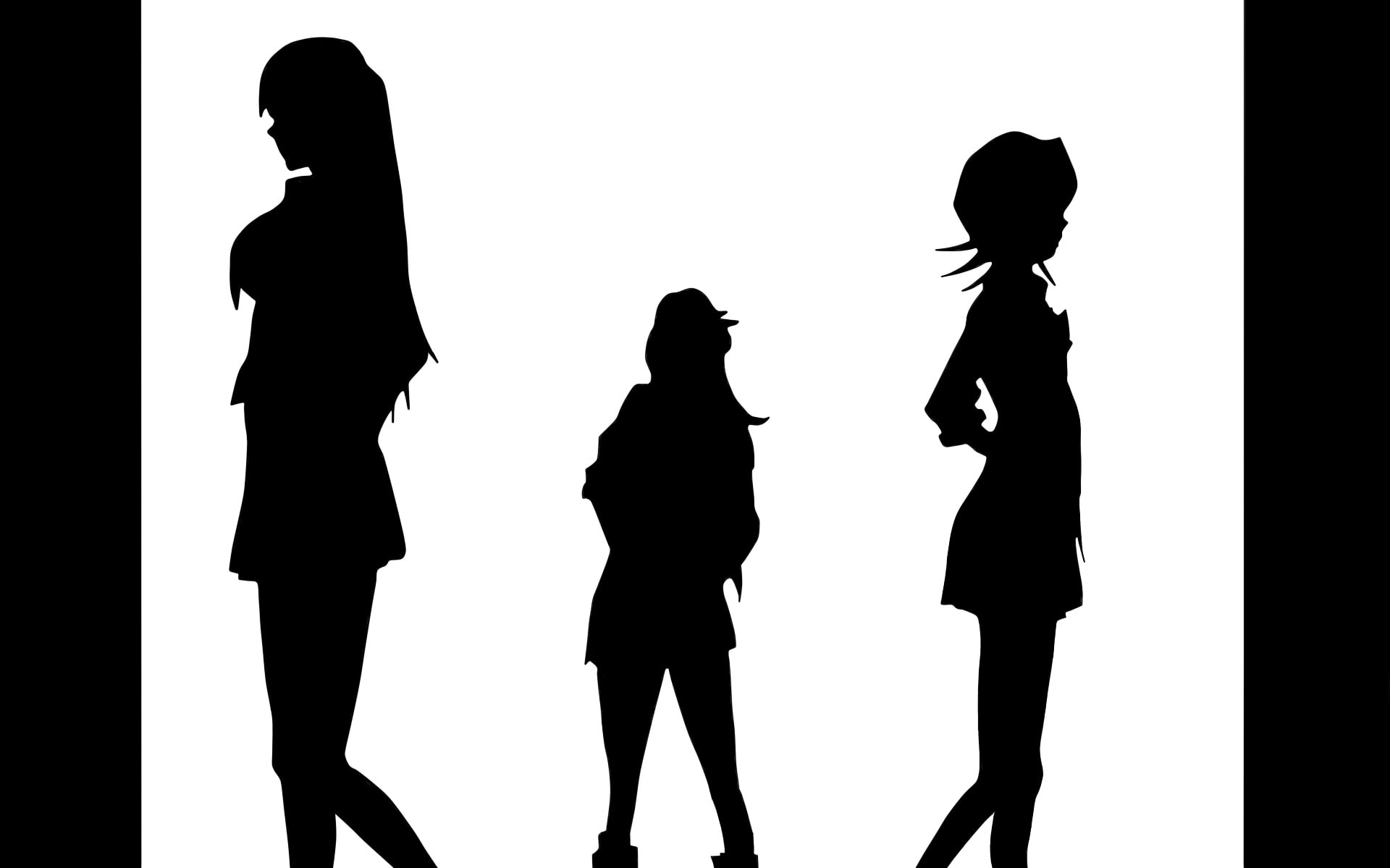 1080P, Orihime Inoue, Bleach, Rangiku Matsumoto, Rukia Kuchiki, HD Wallpaper