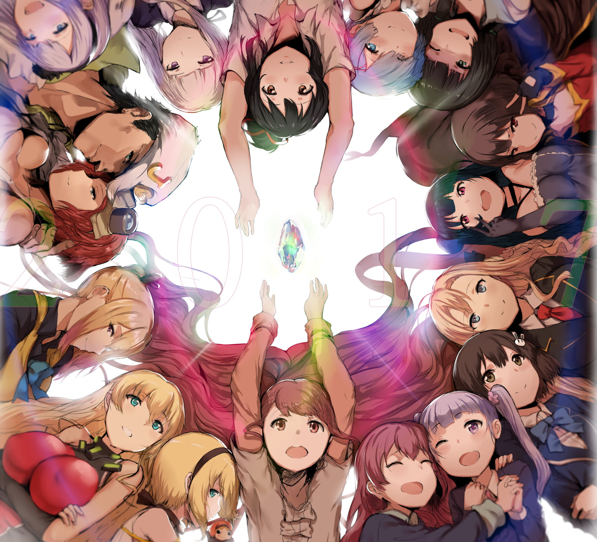 art and craft, abundance, full frame, 1080P, Claire Harvey, Rin (Shelter), Yukina (Koutetsujou No Kabaneri), Re:ZERO -Starting Life in Another World-, HD Wallpaper
