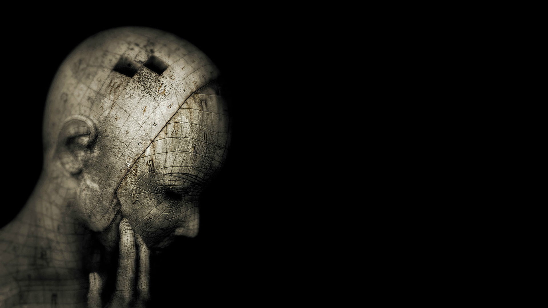 puzzles, dark, 1080P, Mannequin, doll, HD Wallpaper