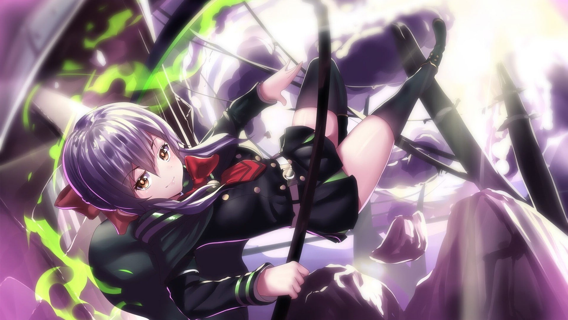 Owari No Seraph, Hiiragi Shinoa, Anime Girls, 1080P, HD Wallpaper