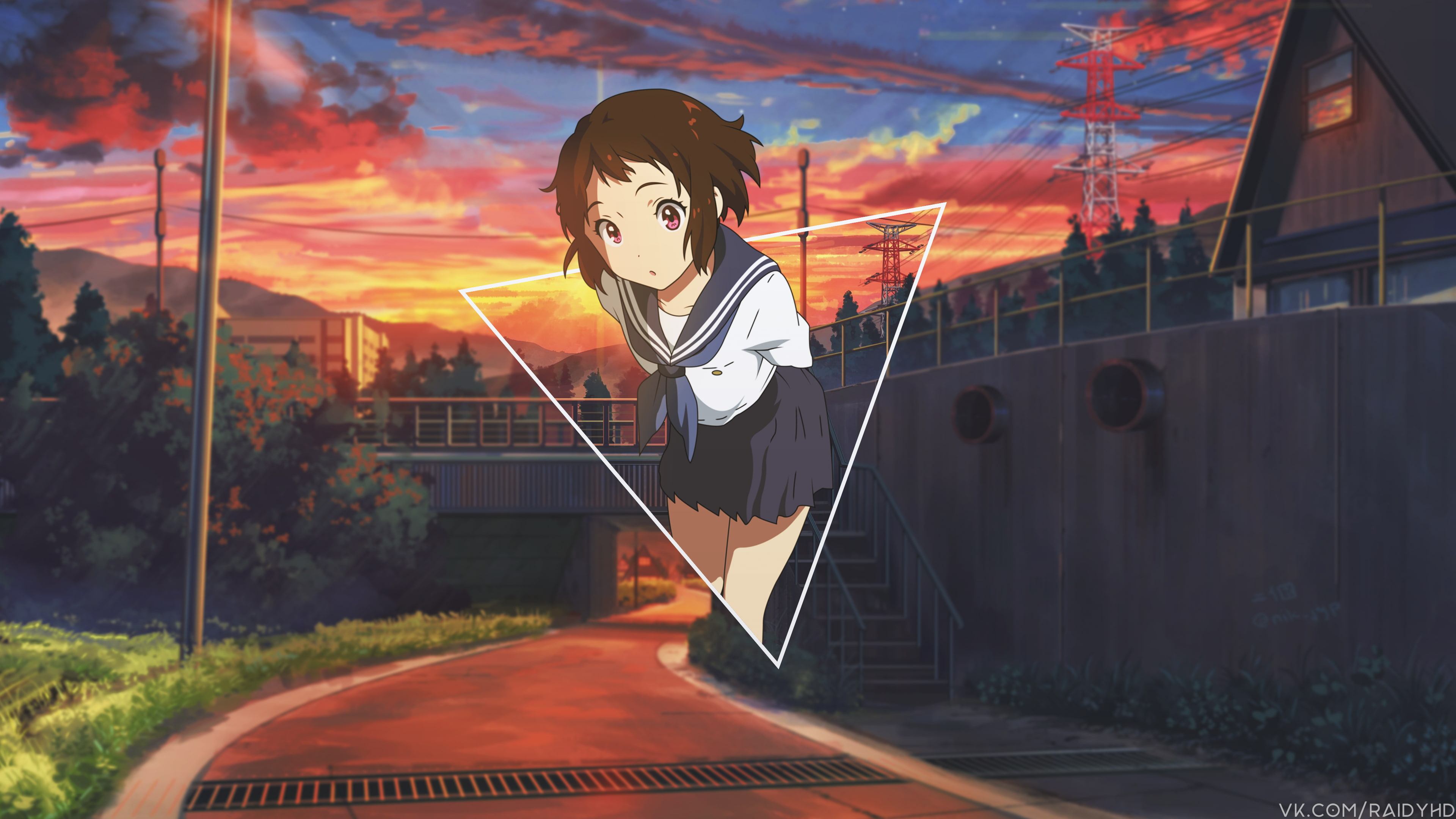 anime, Ibara Mayaka, Hyouka, picture-in-picture, anime girls, 4K, HD Wallpaper