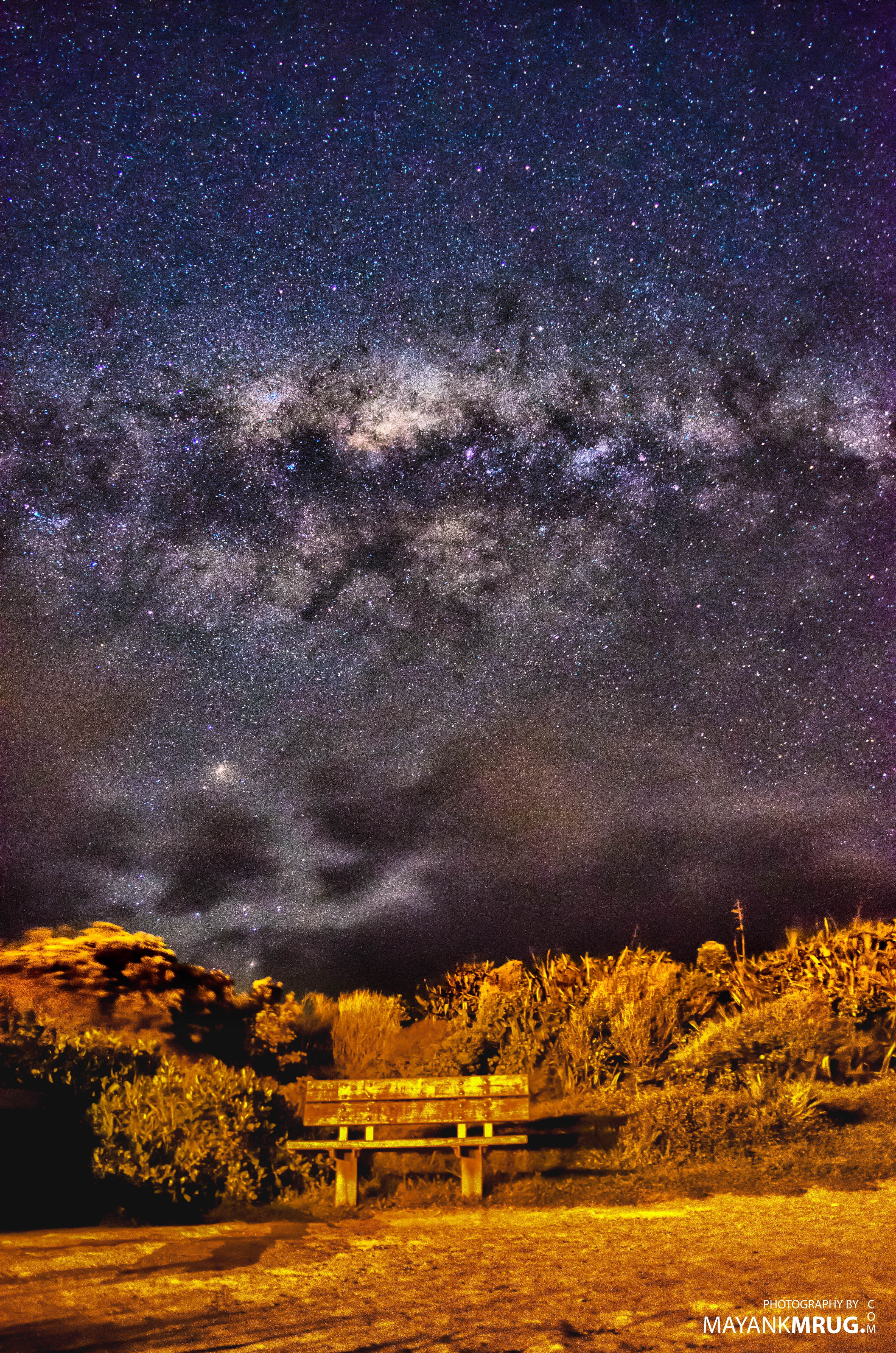 Milky Way, 4K, New Zealand, Auckland, Phone HD Wallpaper