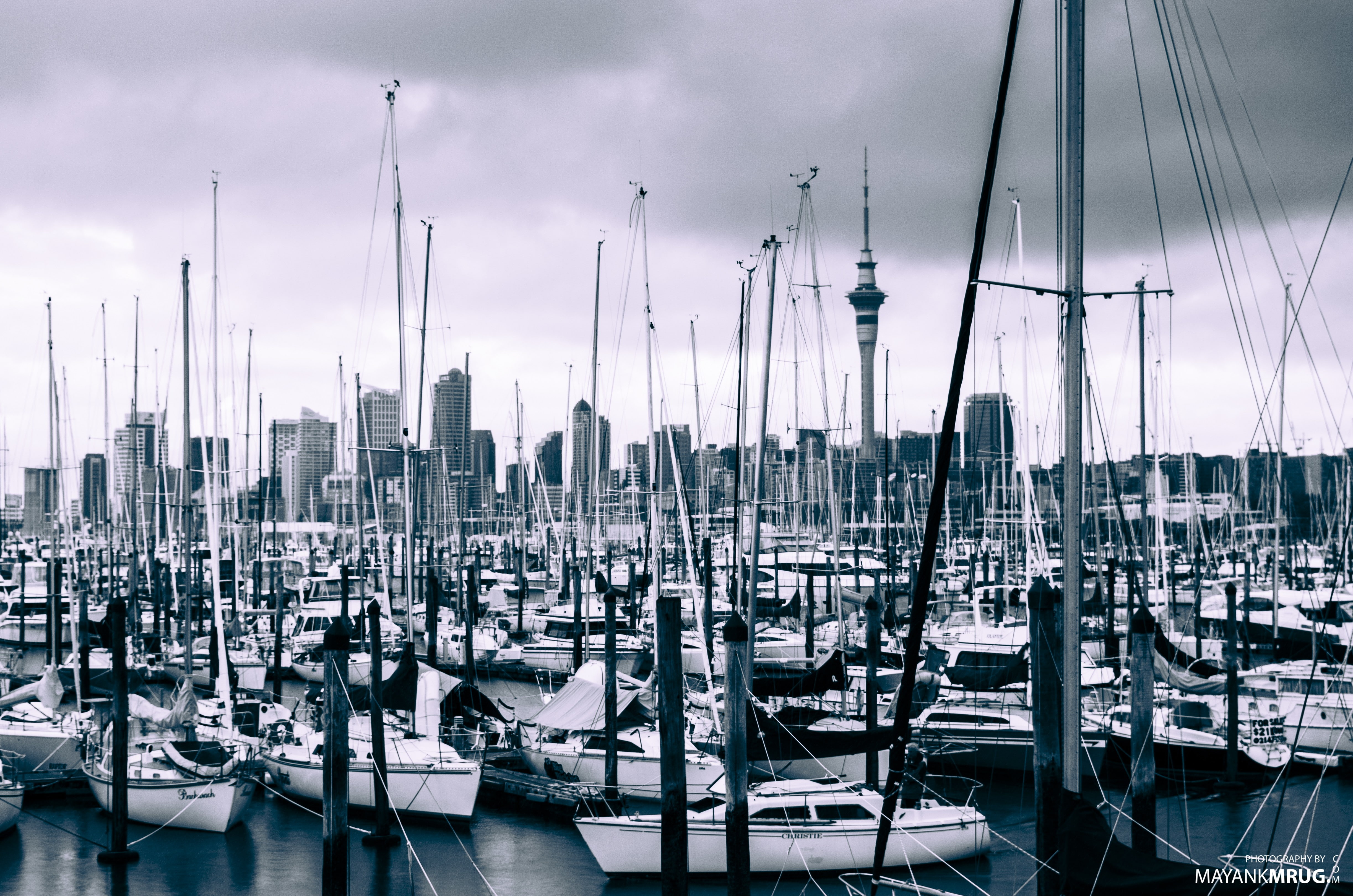 marina, no people, mode of transportation, 4K, transportation, travel destinations, yacht, outdoors, sea, moored, rigging, cloud - sky, sailboat, nature, HD Wallpaper
