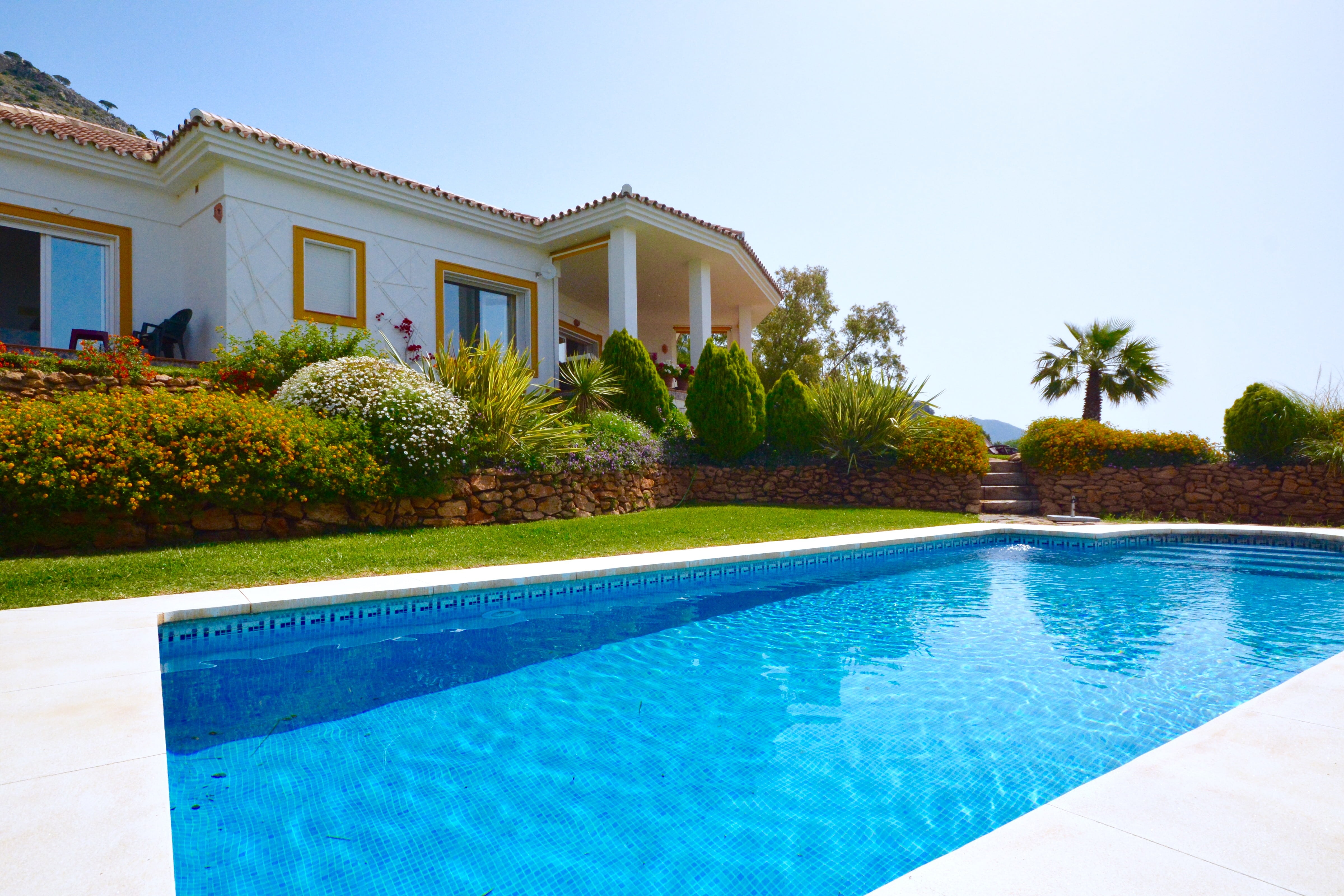 no People, residential district, plant, vacation, upper class, nature, luxury, concrete, spain, tourist Resort, built structure, building, 4K, vacations, HD Wallpaper