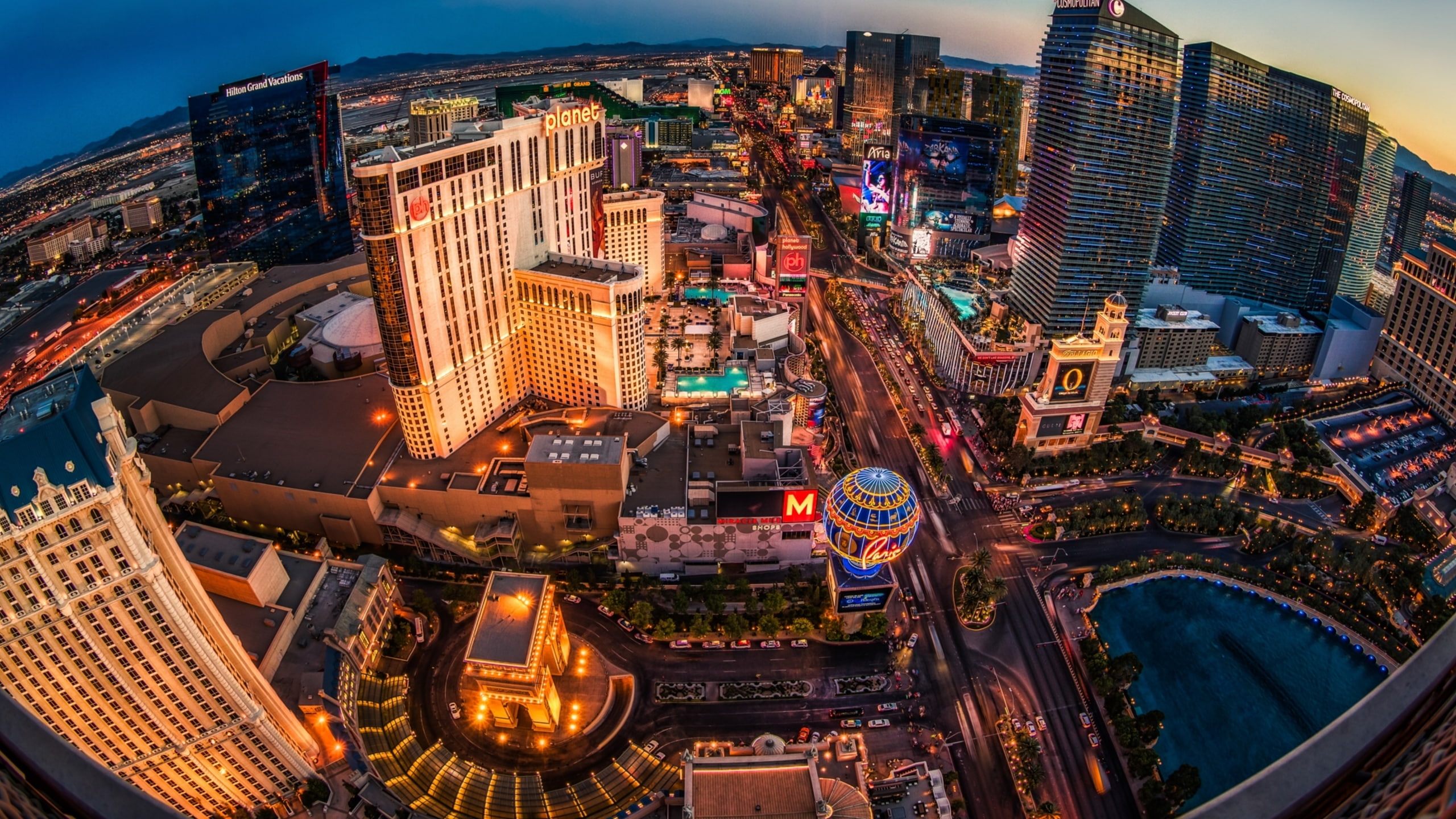 nevada, city, las, resort, vegas, 2K, desktop, HD Wallpaper