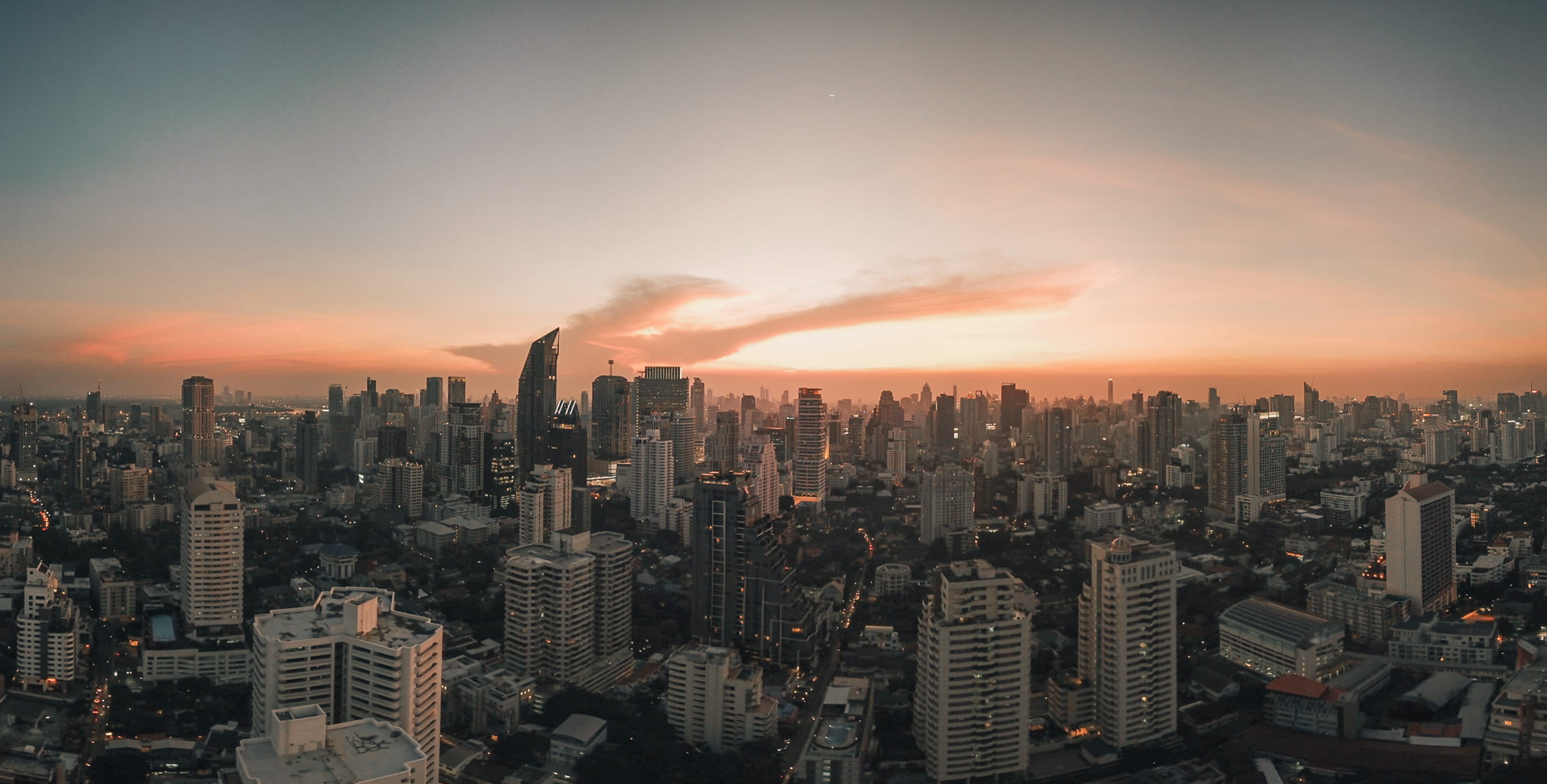 downtown district, love, cloud - sky, nikon, rise, urban skyline, nature, city, orange sky, story, crowded, dusk, business, happy, dawn, high angle view, HD Wallpaper
