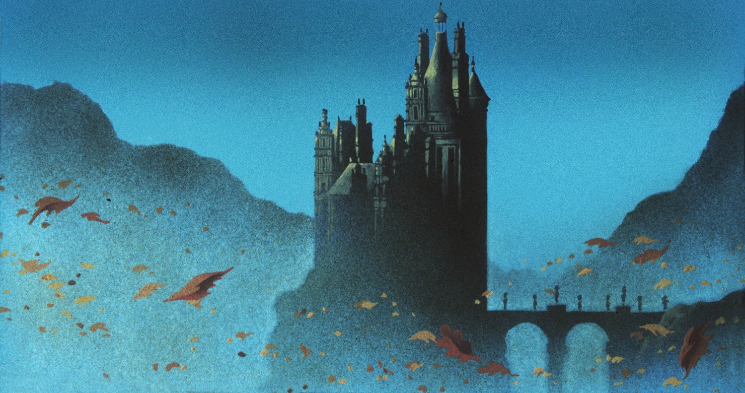 travel, water, clear sky, nature, skyscraper, spire, building, sea, building exterior, history, Beauty and the Beast, Disney, concept art, travel destinations, HD Wallpaper
