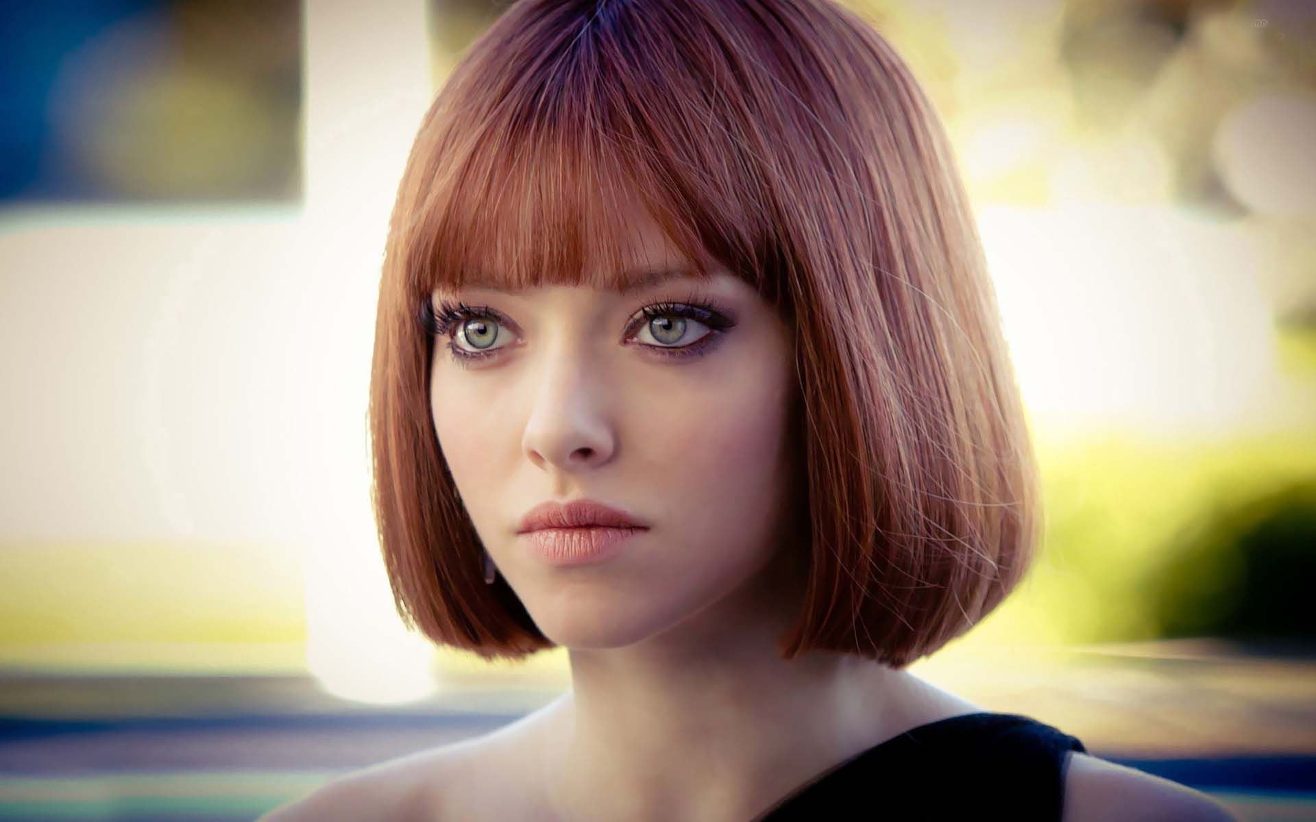 redhead, face, hairstyle, adult, celebrity, headshot, In Time, women, one person, front view, Amanda Seyfried, innocence, beautiful woman, focus on foreground, HD Wallpaper