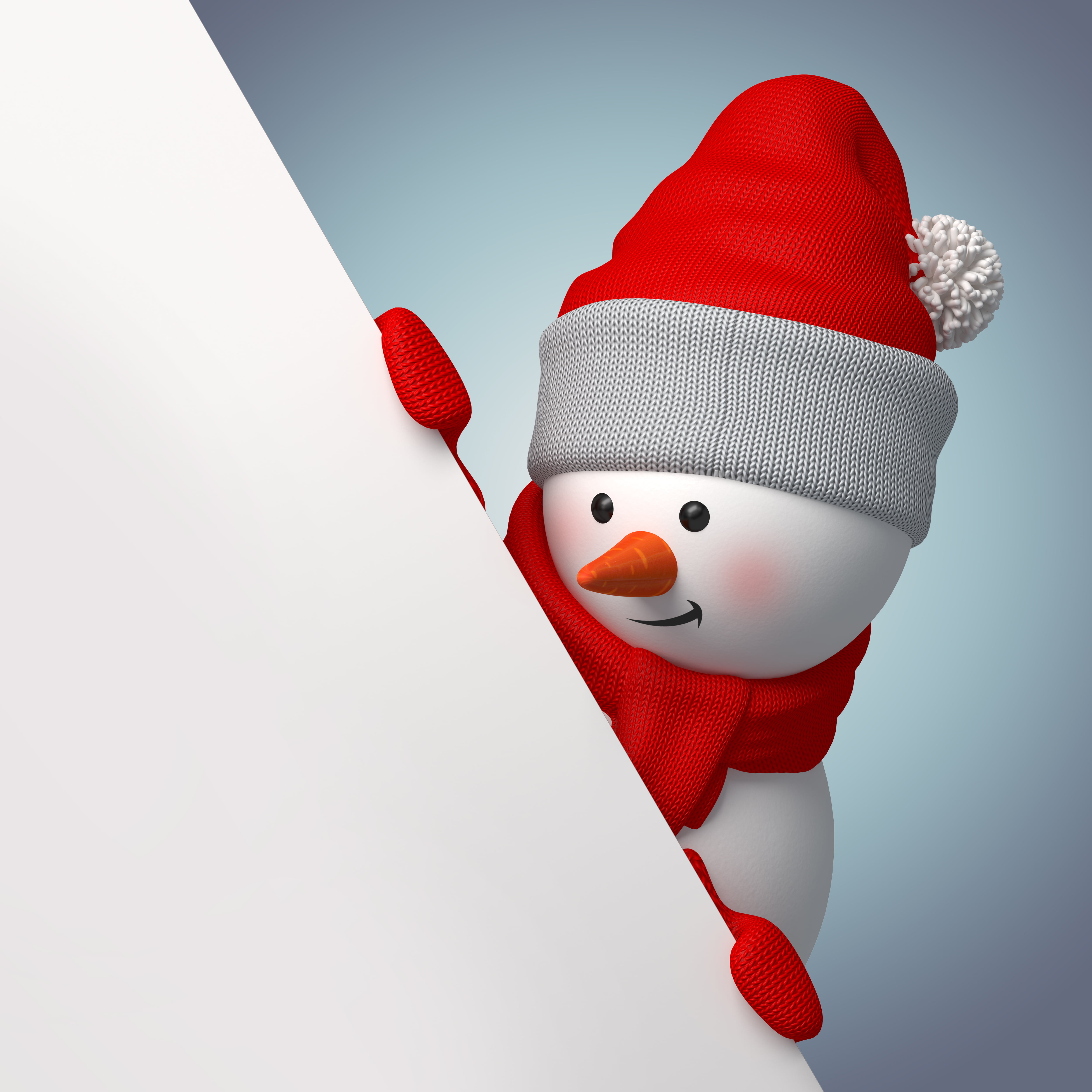 holiday, cute, wool, knit hat, clothing, representation, gift, man, scarf, snow, new year, human representation, winter, happiness, art and craft, backgrounds, Phone HD Wallpaper
