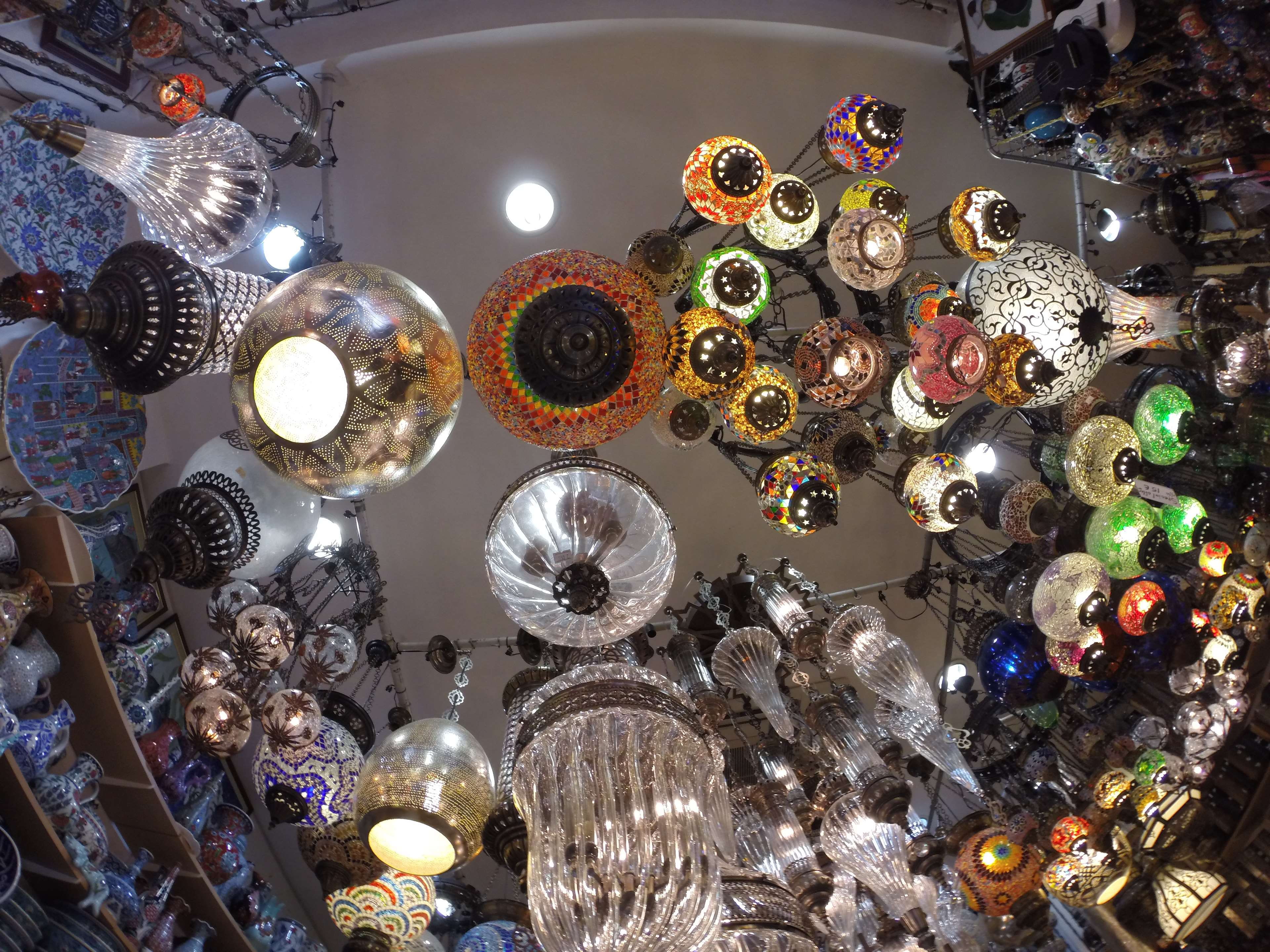 collection, light, abundance, large group of objects, 4K, table, bodrum, lighting equipment, glass, no people, decoration, high angle view, luxury, variation, HD Wallpaper