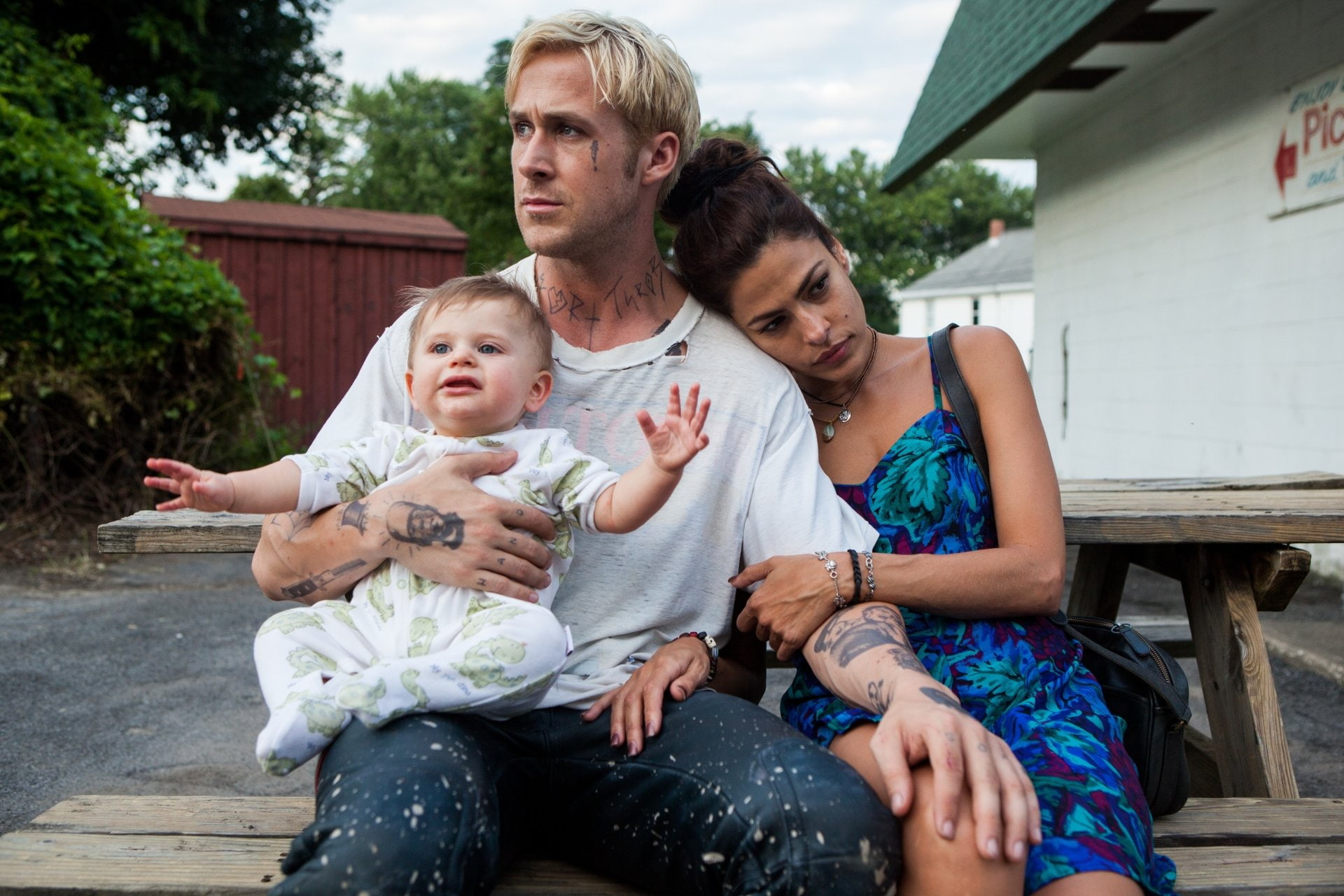 The Place Beyond the Pines, Ryan Gosling, Luke (The Place Beyond the Pines), Romina (The Place Beyond The Pines), Movie, 1080P, Eva Mendes, HD Wallpaper