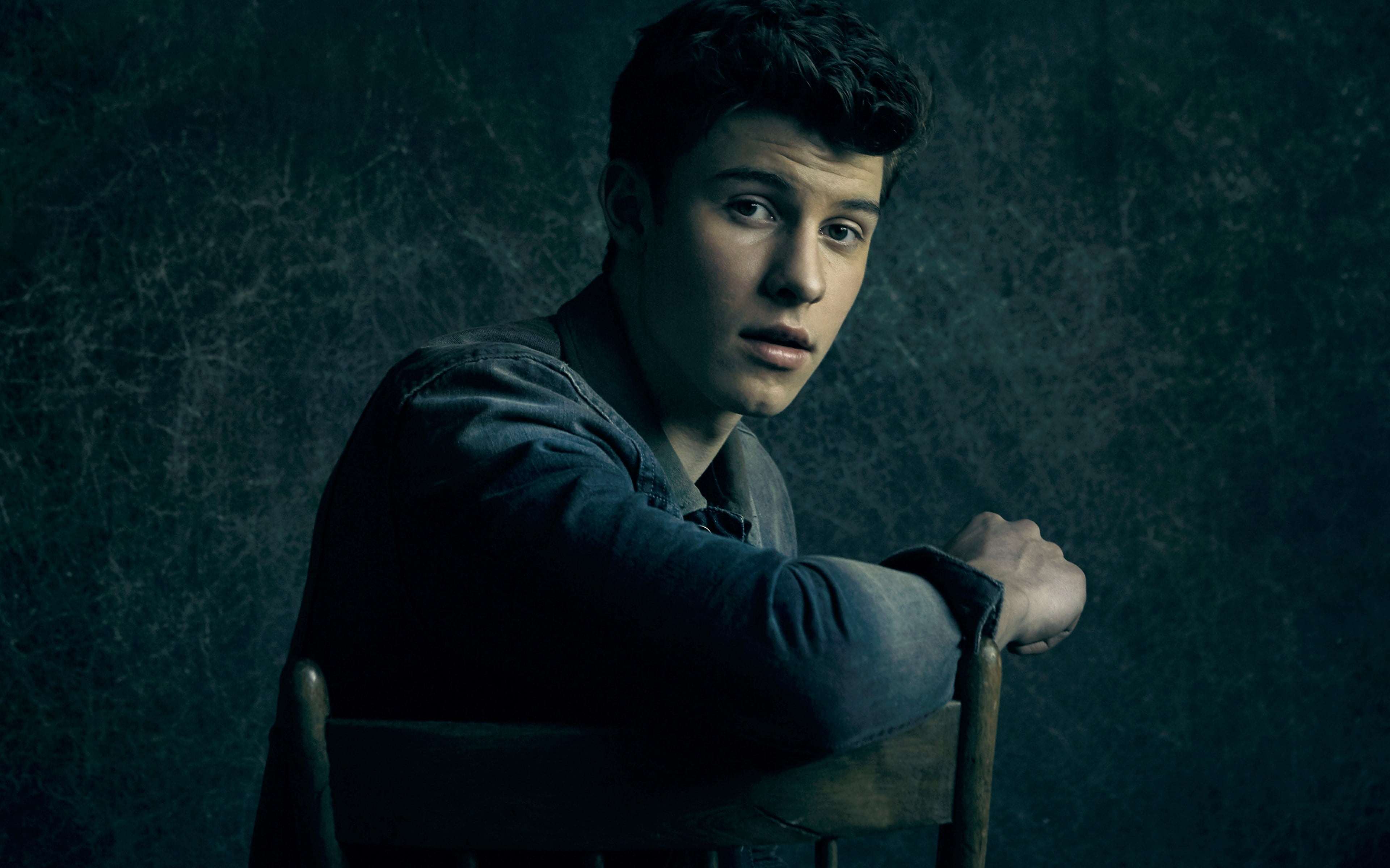 4K, songwriter, chair, contemplation, dress, three quarter length, indoors, hairstyle, young adult, singer, young men, shawn, one person, seat, sitting, HD Wallpaper