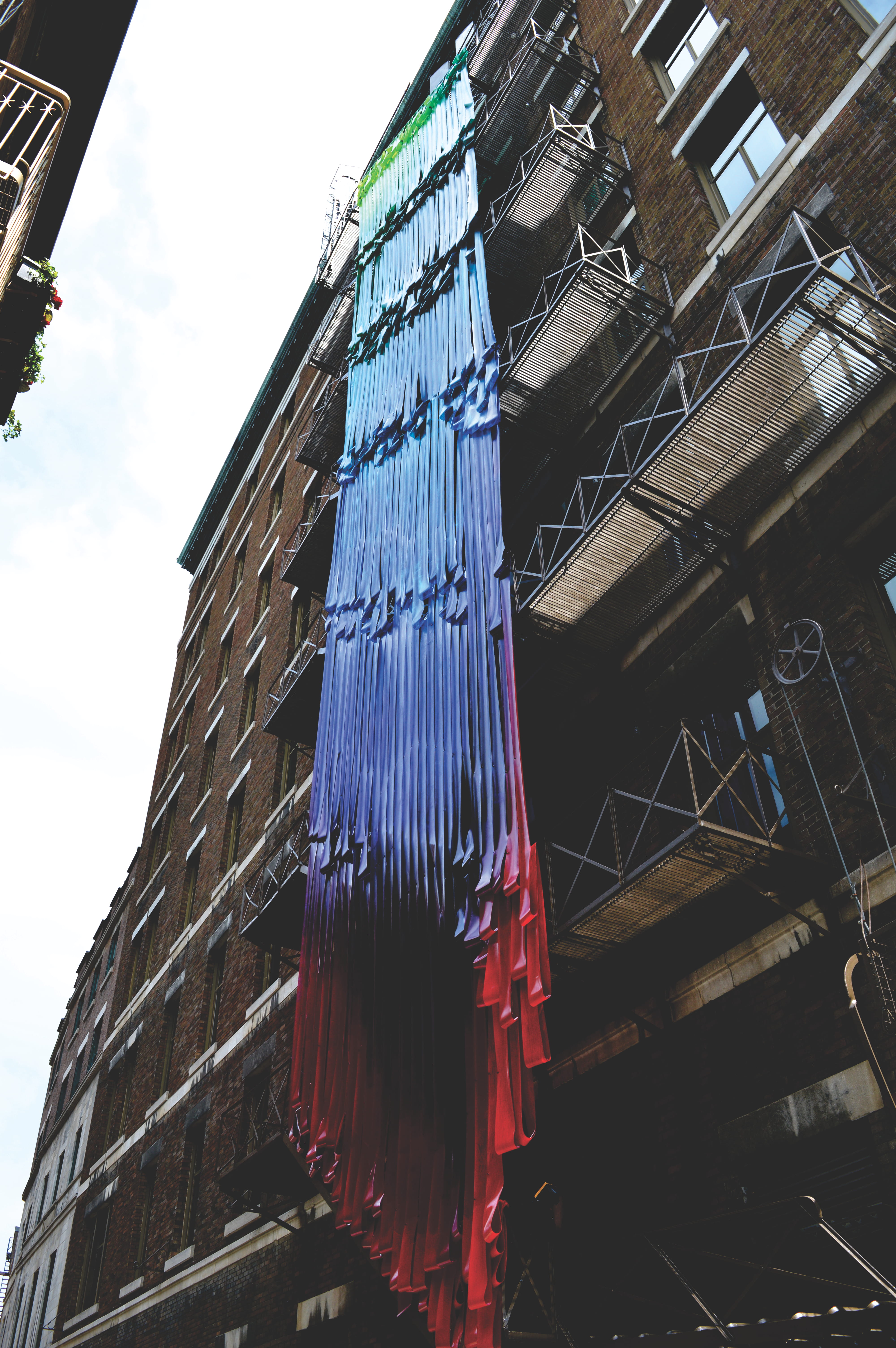 lighting equipment, built structure, 5K, old town, city, rainbow, architecture, sky, industry, decoration, nature, building exterior, art, canada, residential district, Phone HD Wallpaper