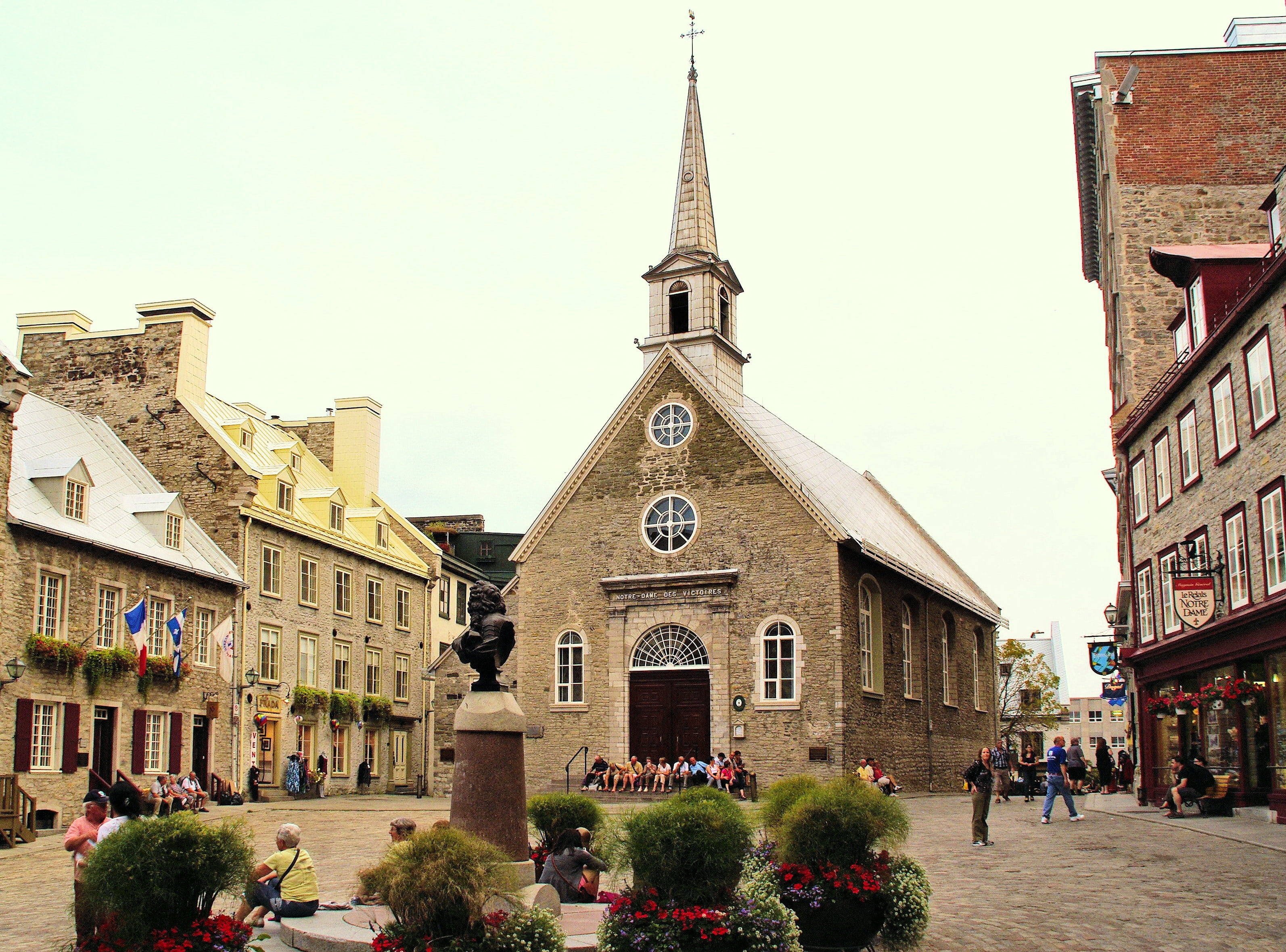 spirituality, city, nature, building, 2K, incidental people, building exterior, tower, outdoors, day, clear sky, belief, old town, place of worship, sky, HD Wallpaper