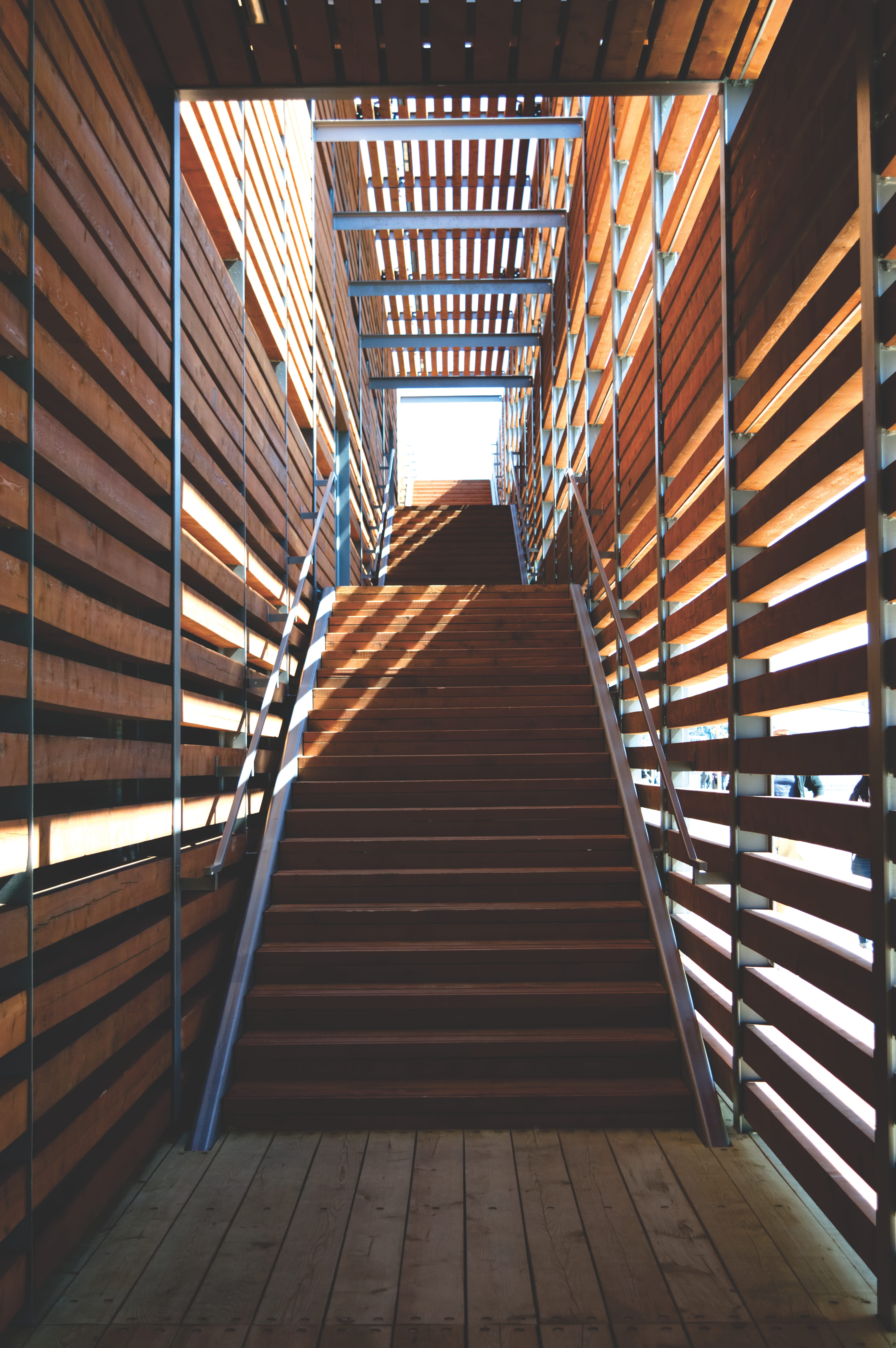 steps and staircases, old port of quebec, architecture, diminishing perspective, ville de québec, wood, wood - material, nature, staircase, the old port of quebec, Phone HD Wallpaper