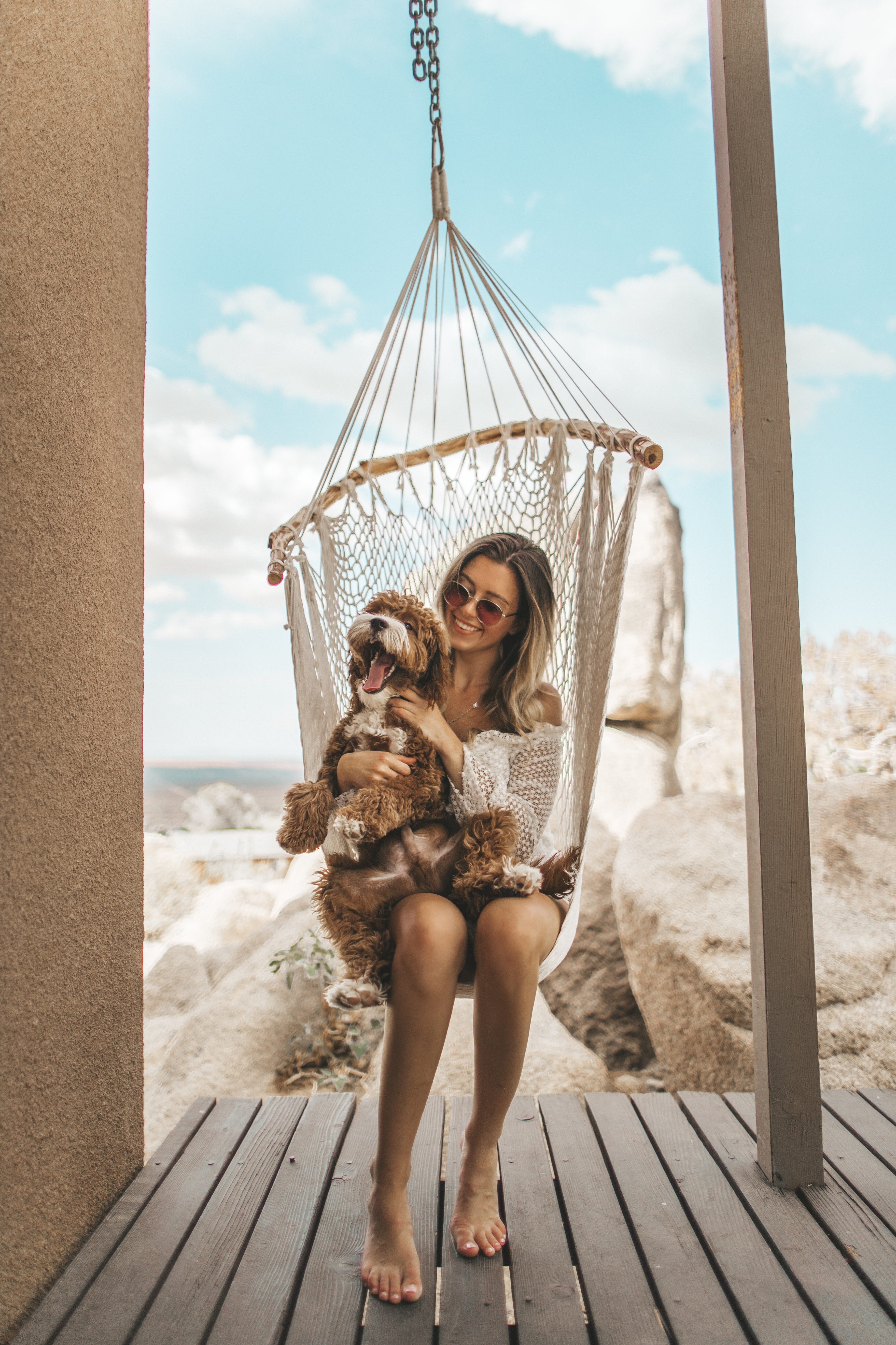 casual Clothing, relaxation, carefree, beach, toy, plush, cheerful, togetherness, sunny, bokeh, love, rock, leisure Activity, blur, happy girl, cute, enjoyment, Phone HD Wallpaper