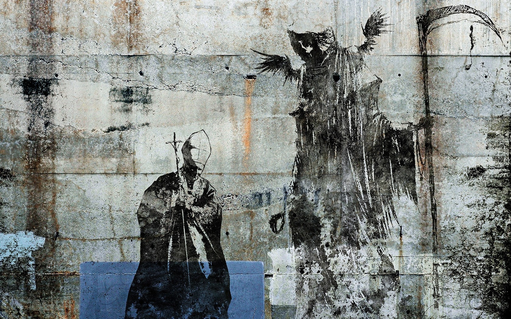 720P, pope, death, wall, HD Wallpaper