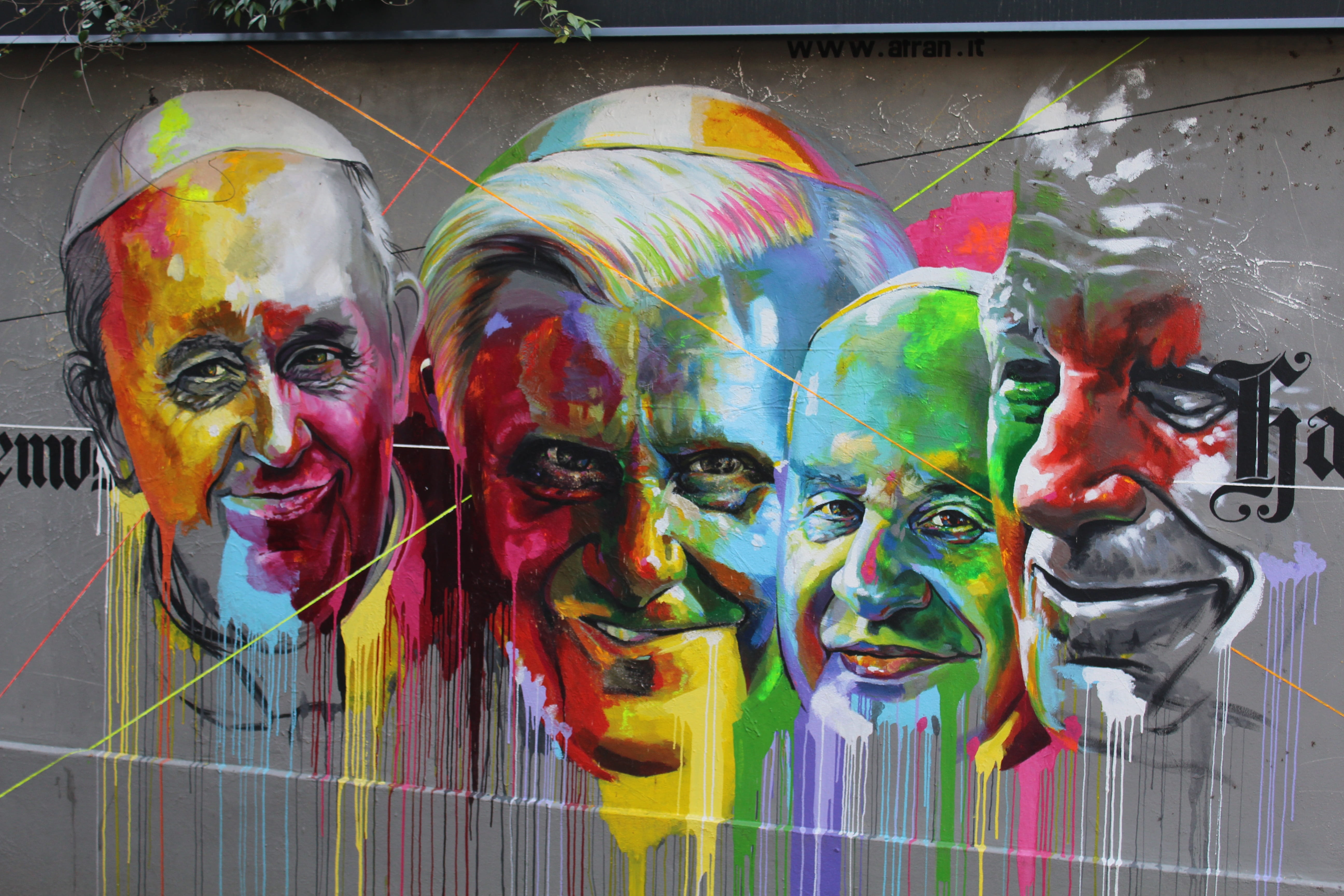 art and craft, pope pope paul vi, popes, multi colored, human representation, celebration, male likeness, no people, pope benedict xvi, wall - building feature, HD Wallpaper