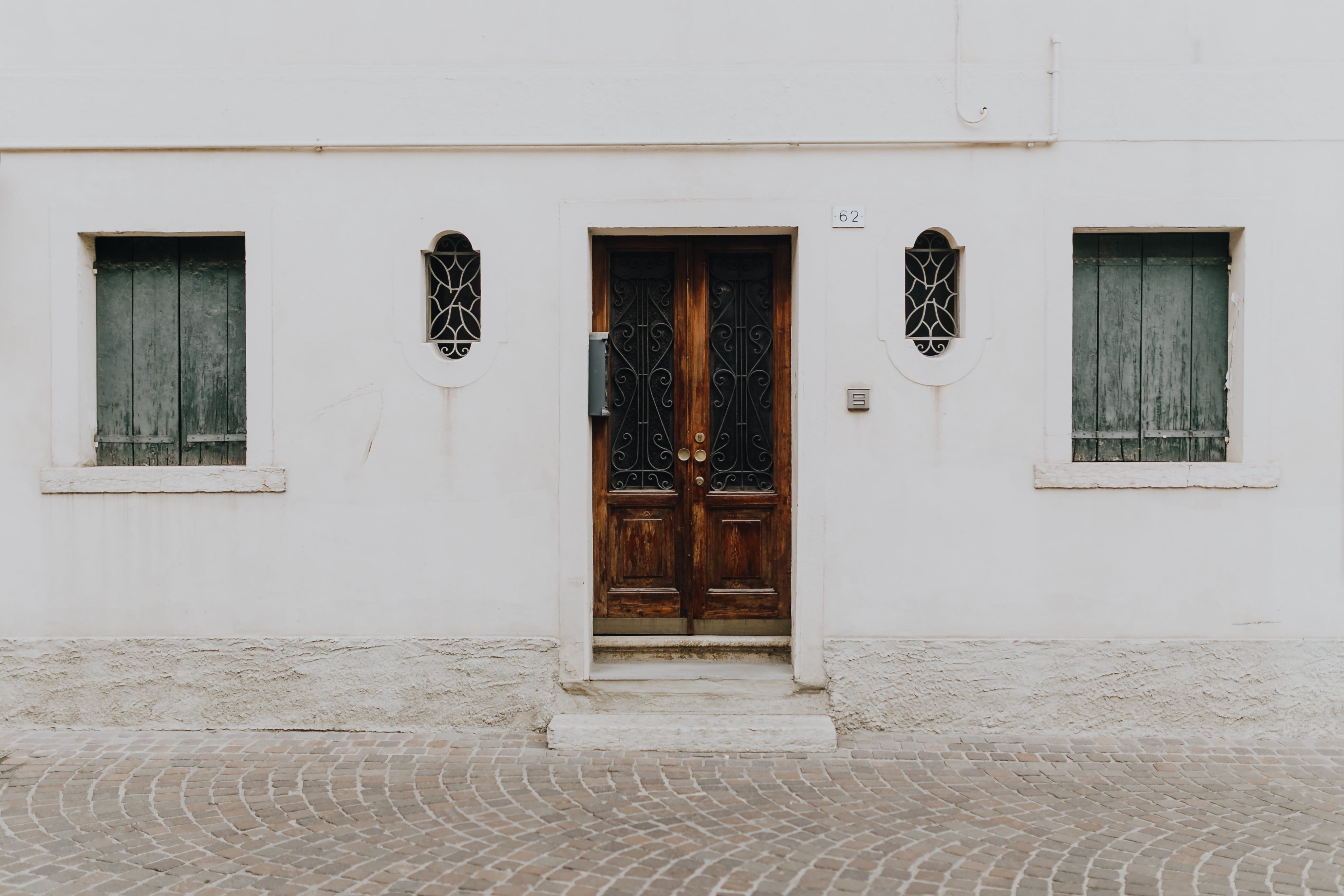 built structure, outdoors, castelfranco veneto, Italy, may, house, no people, window, day, security, buildings, architecture, spring, protection, residential district, HD Wallpaper