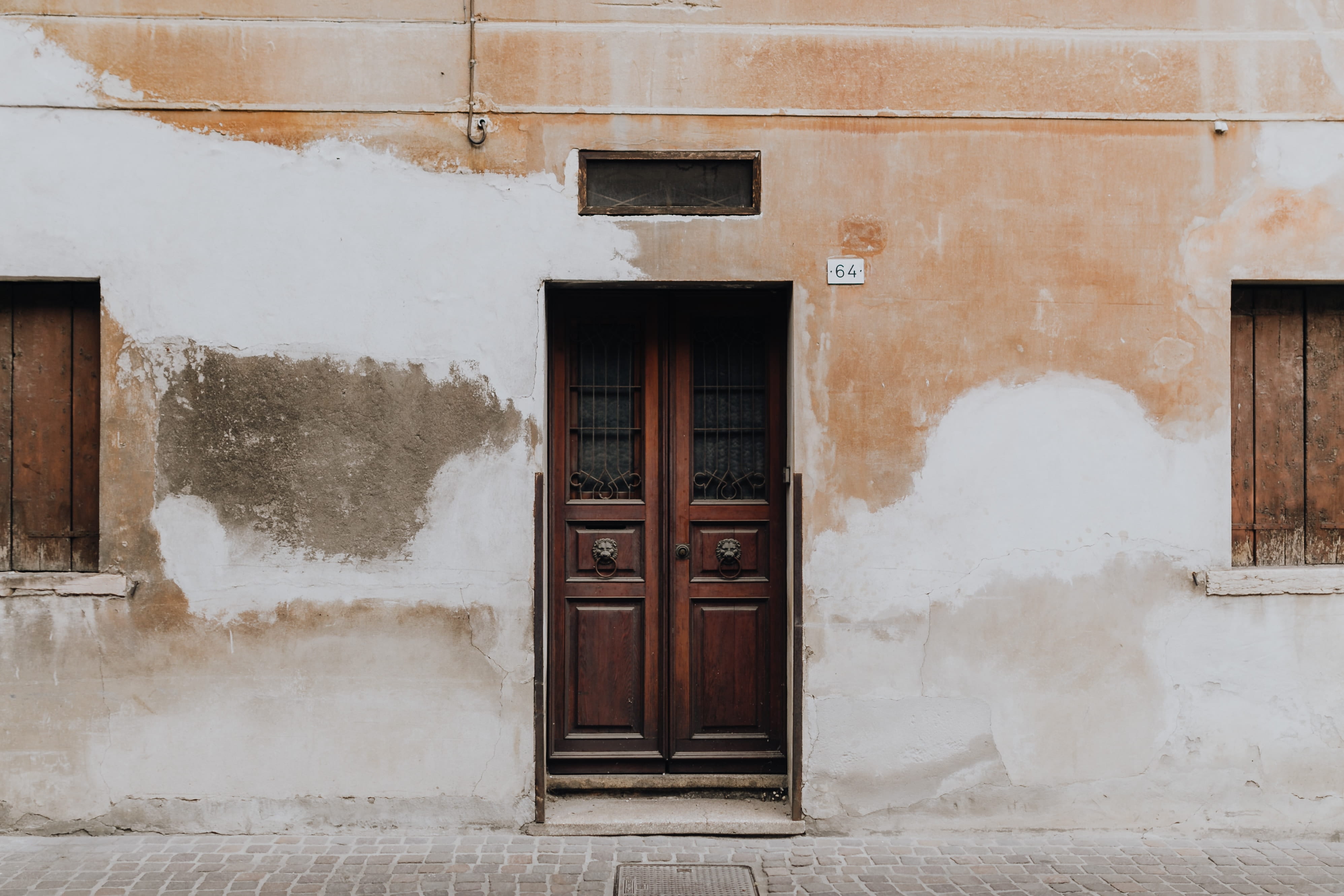 veneto, old, safety, city, wood - material, security, no people, outdoors, window, entrance, residential district, building, day, architecture, spring, HD Wallpaper