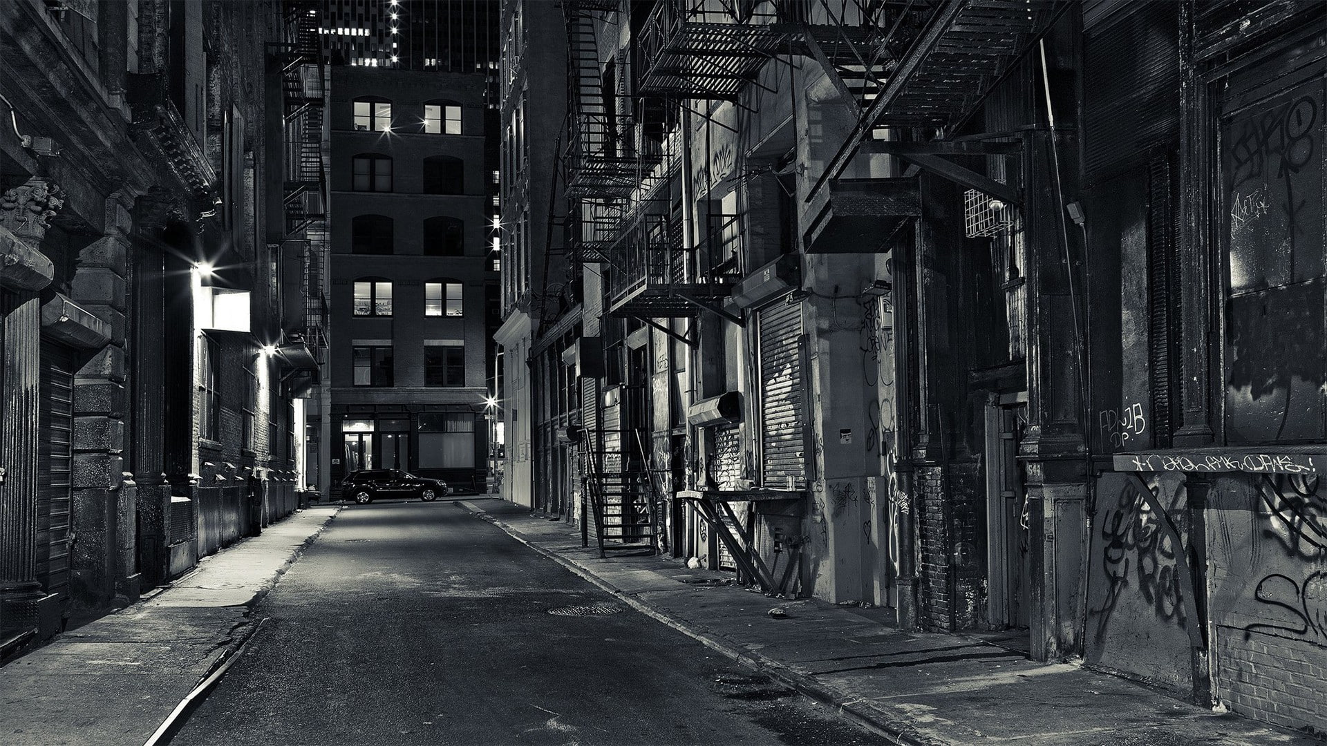 city, street, 1080P, ghetto, HD Wallpaper