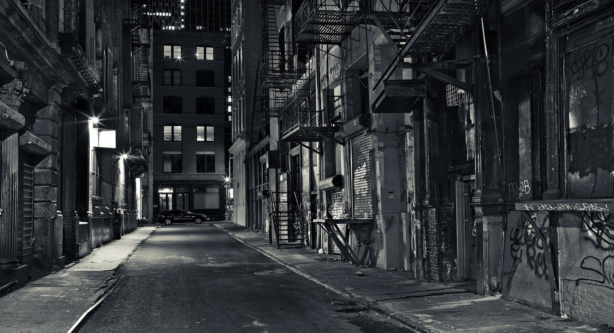 lane, 1080P, usa, city, ghetto, york, HD Wallpaper