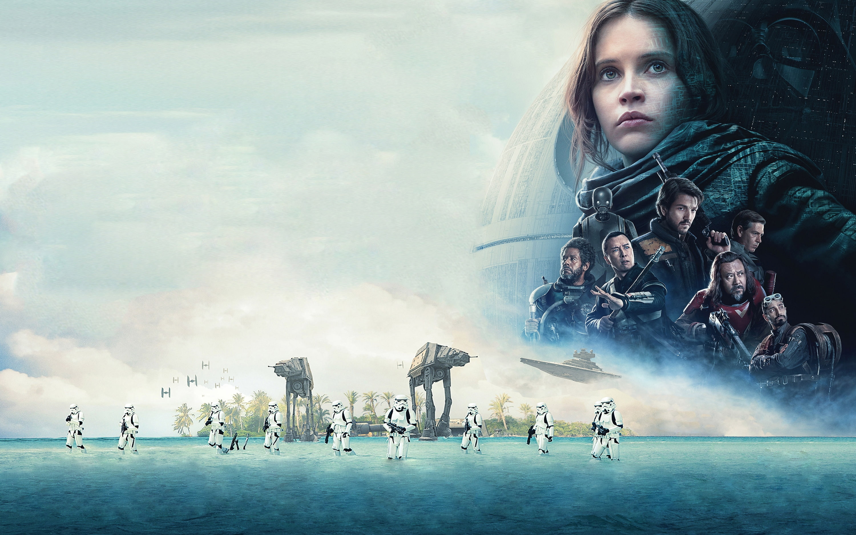 stormtroopers, women, portrait, cloud - sky, crowd, sky, digital composite, 2K, real people, outdoors, lifestyles, men, architecture, young adult, spectator, HD Wallpaper