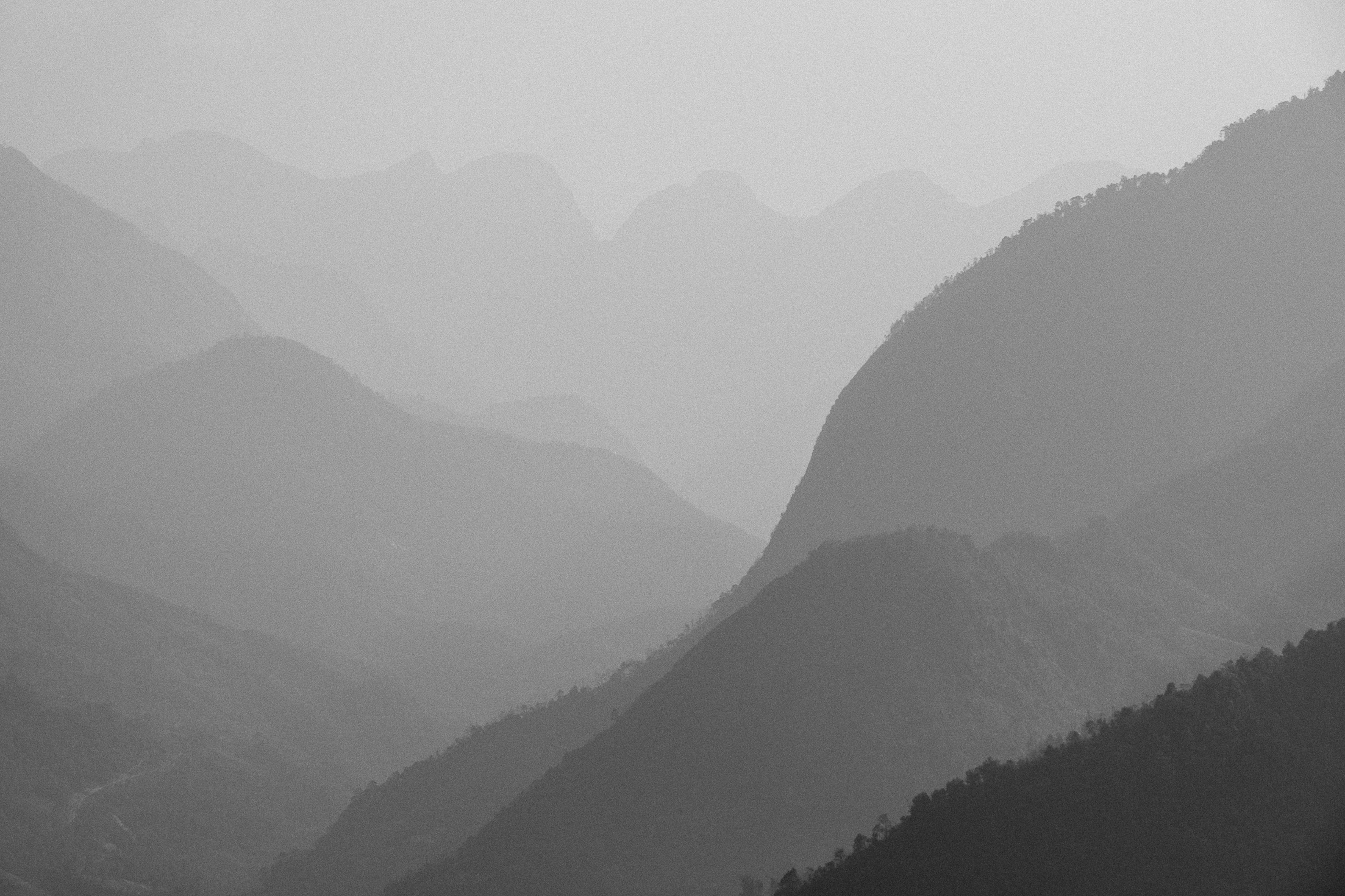 land, no people, mountains, tranquility, mountain peak, vietnam, scenics - nature, mountain ridge, tree, nature, environment, mountain, landscape, forest, HD Wallpaper