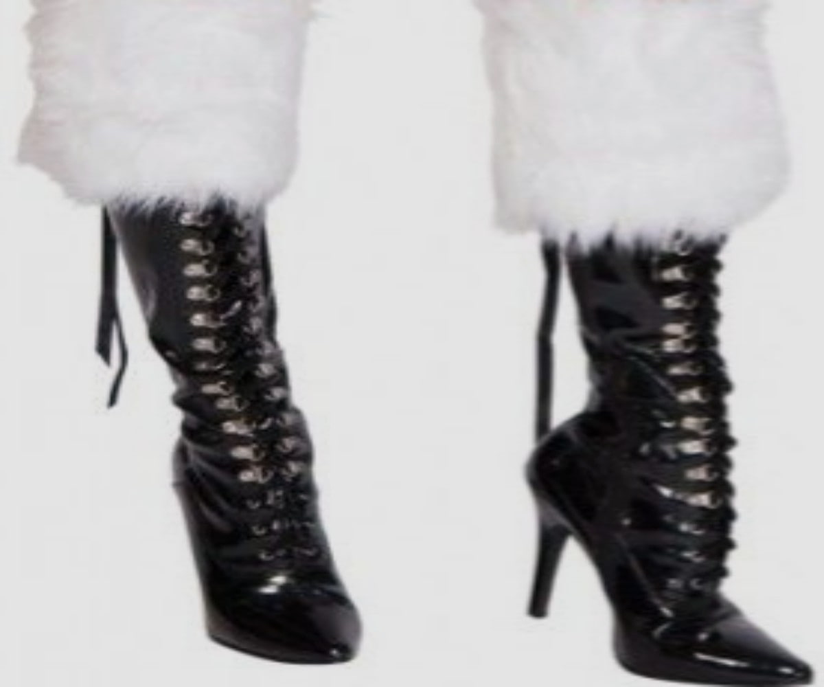 animal body part, two objects, close-up, Stilettos, animal leg, low section, New 2018 Fur Boot Topper, Fur, hanging, body part, white color, limb, high heels, HD Wallpaper