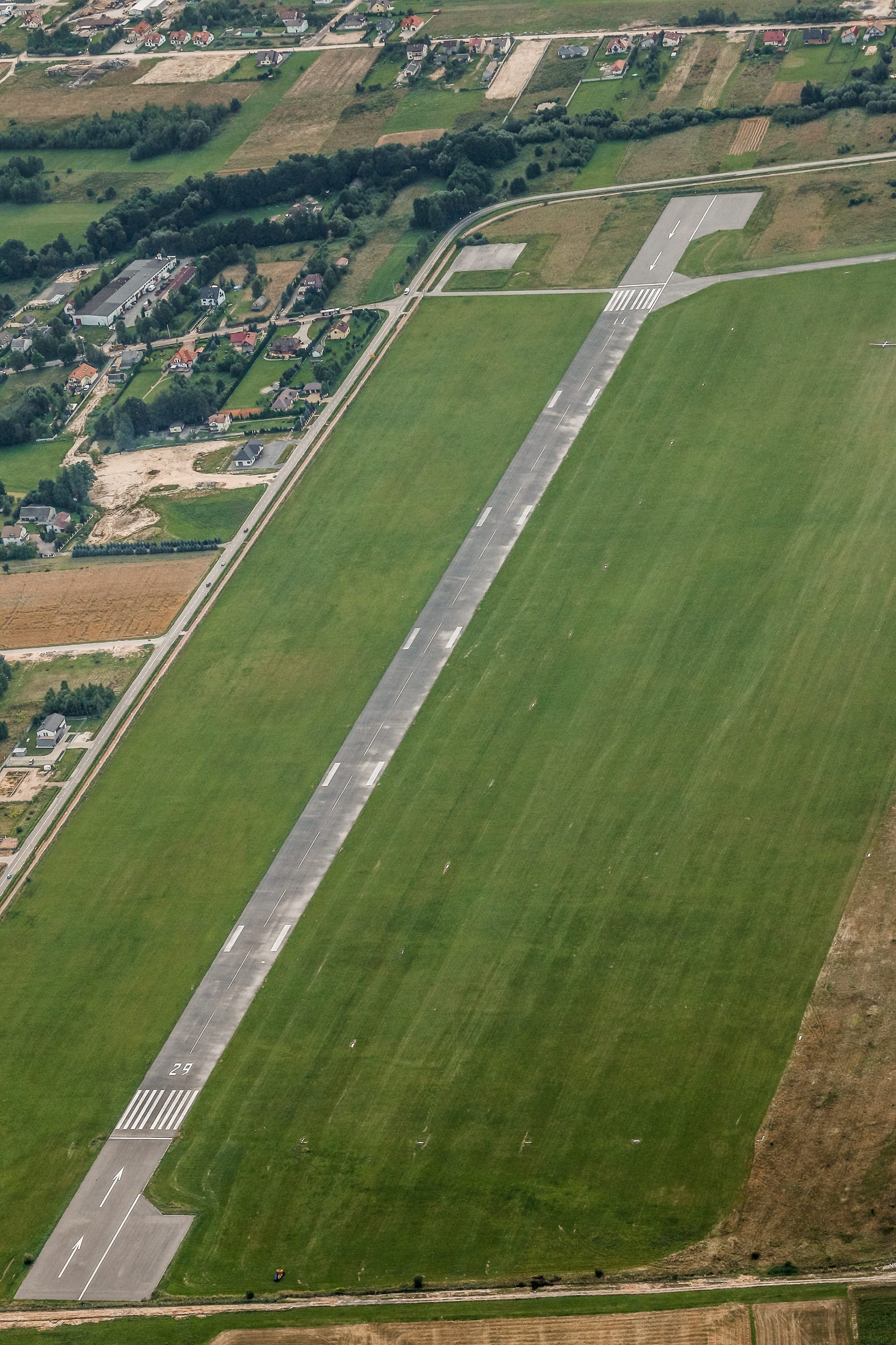 no people, agriculture, 2K, airport, scenics - nature, environment, aerial view, swietokrzyskie, high angle view, outdoors, beauty in nature, poland, rural scene, Phone HD Wallpaper