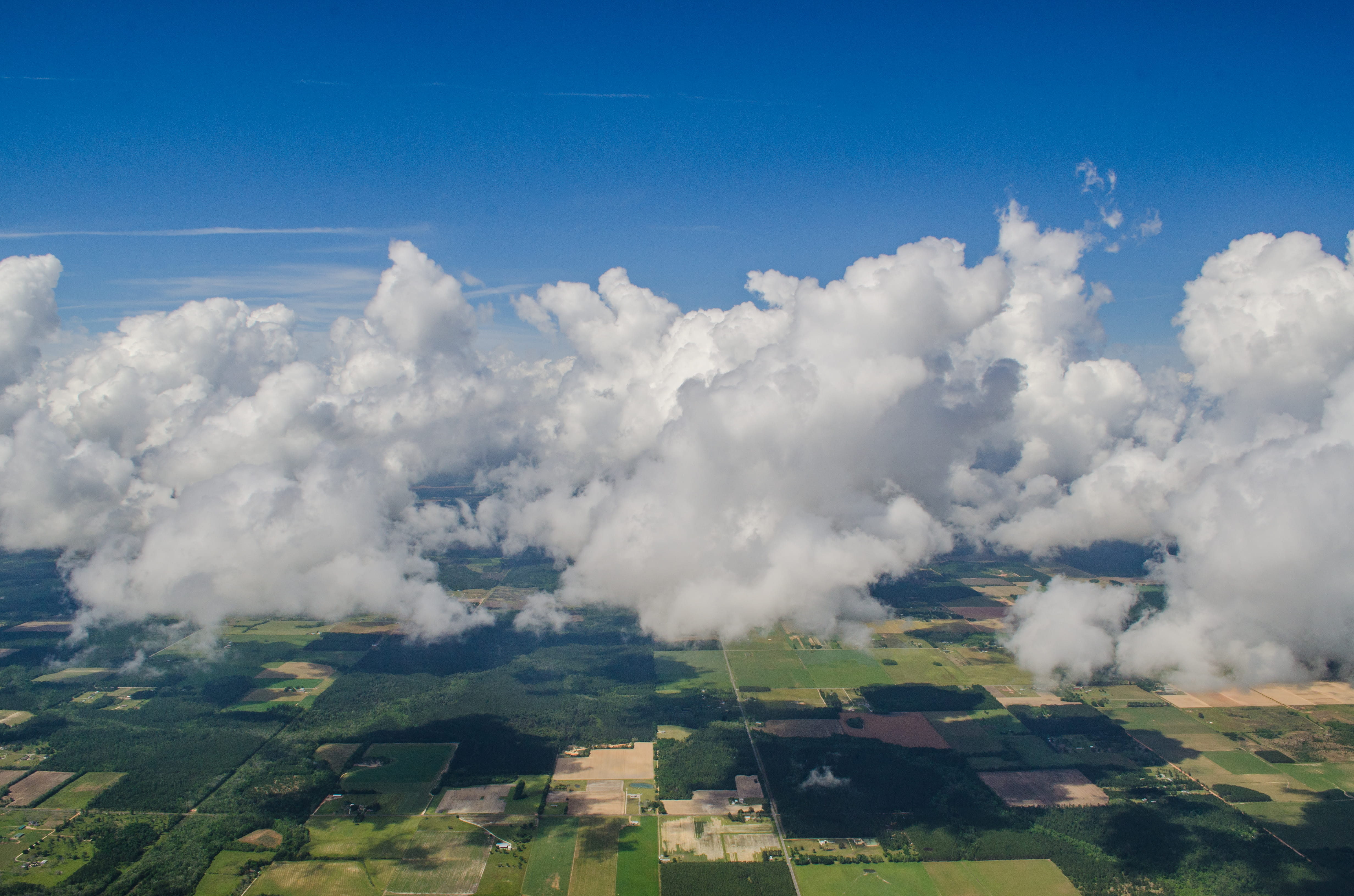 aerial, farm, no people, agriculture, fields, idyllic, outdoors, tranquil scene, rural scene, day, environment, landscape, scenics - nature, nature, field, HD Wallpaper
