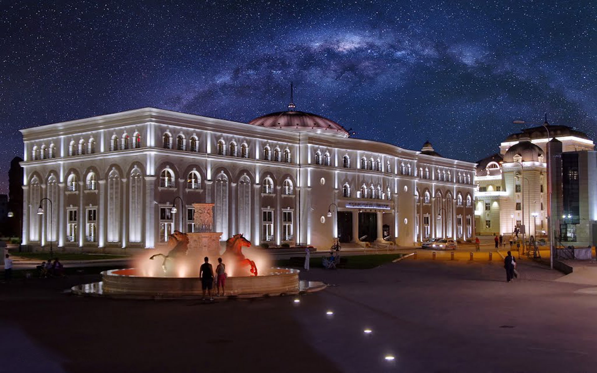 macedonia, macedonian, mobile, hd, 1080P, tablet, museum, city, skopje, phones, pc, desktop, struggle, HD Wallpaper