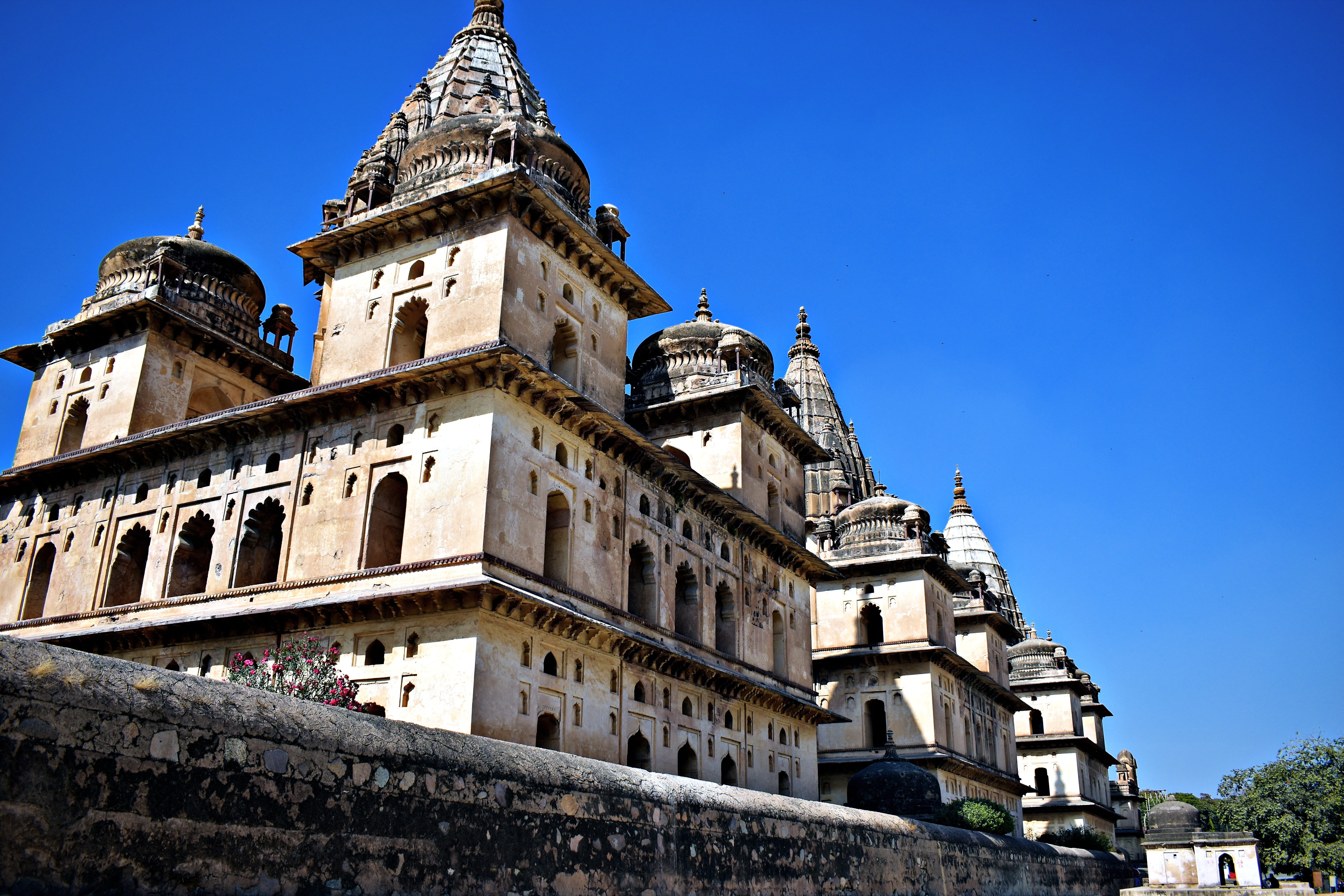 built structure, the past, city, day, tomb, religion, cenotaph, history, building exterior, india, nature, clock, spire, old, travel, tower, low angle view, HD Wallpaper