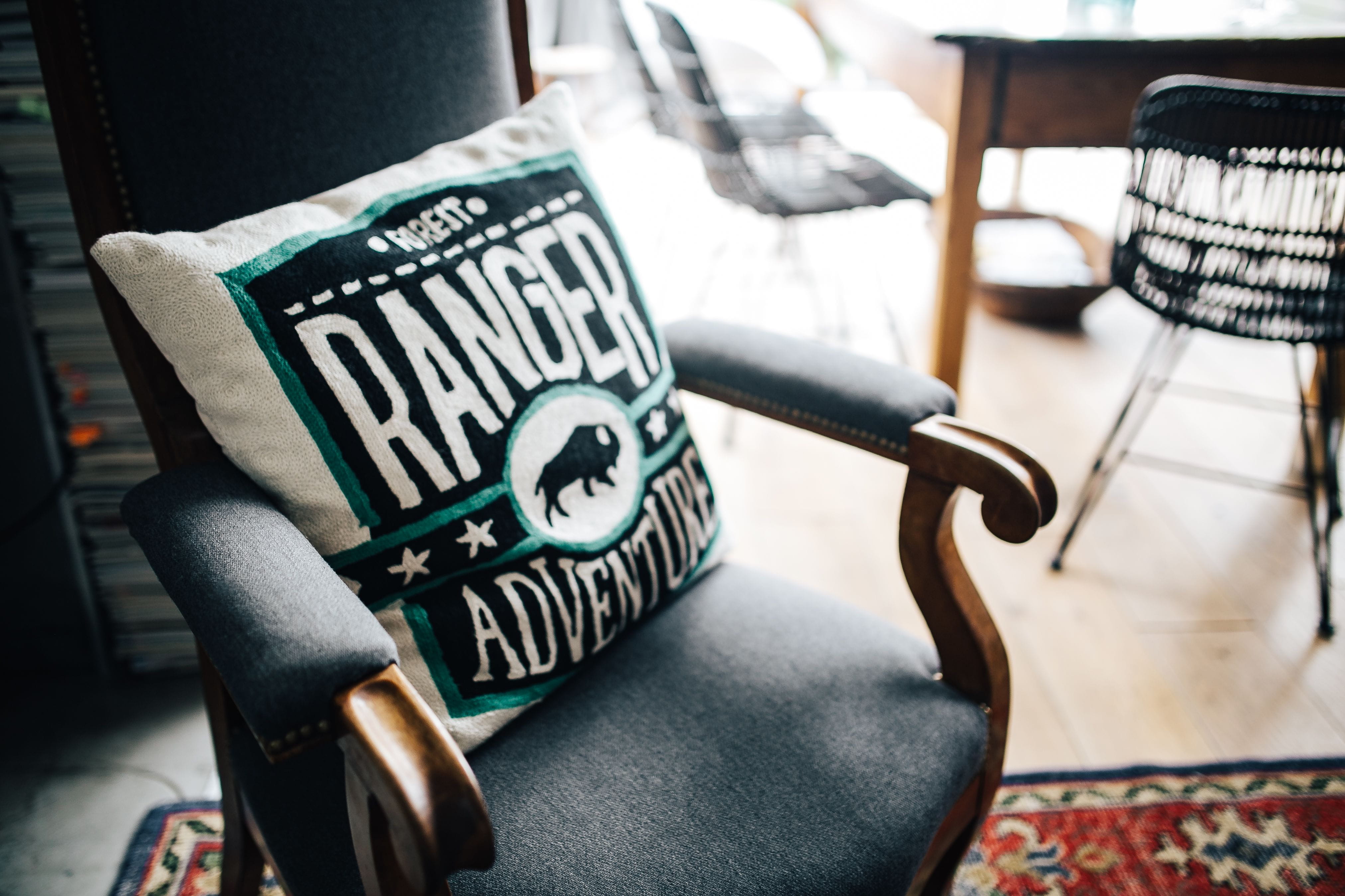 scandi, house, chair, day, dutch, close-up, scandinavian, interior, western script, 4K, pillow, decorations, inspired, seat, home, home interior, living room, HD Wallpaper