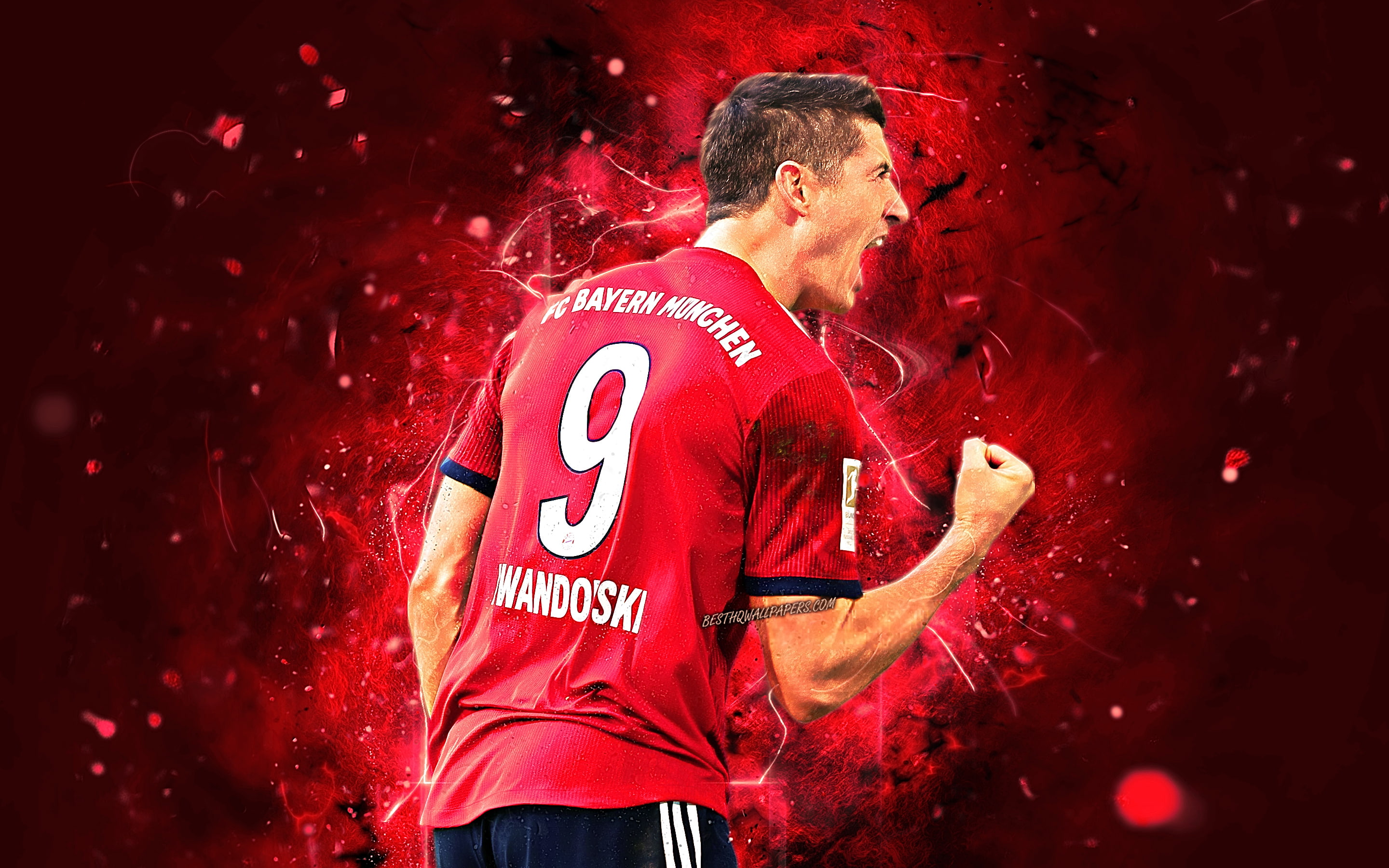 2K, FC Bayern Munich, Polish, Soccer, Robert Lewandowski, HD Wallpaper