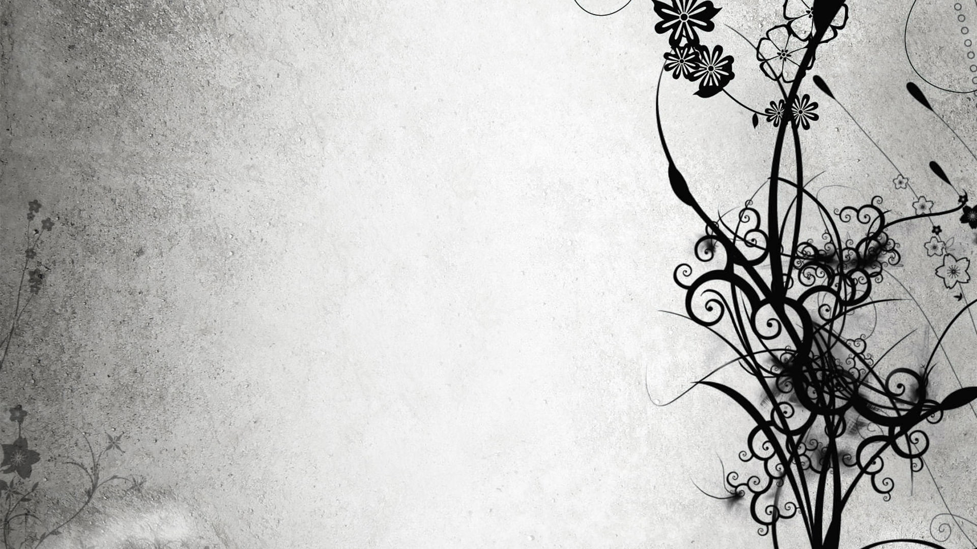 white, 1080P, hd, patterns, Flowers, nature, floral, background, Abstract, x, gray, art, HD Wallpaper