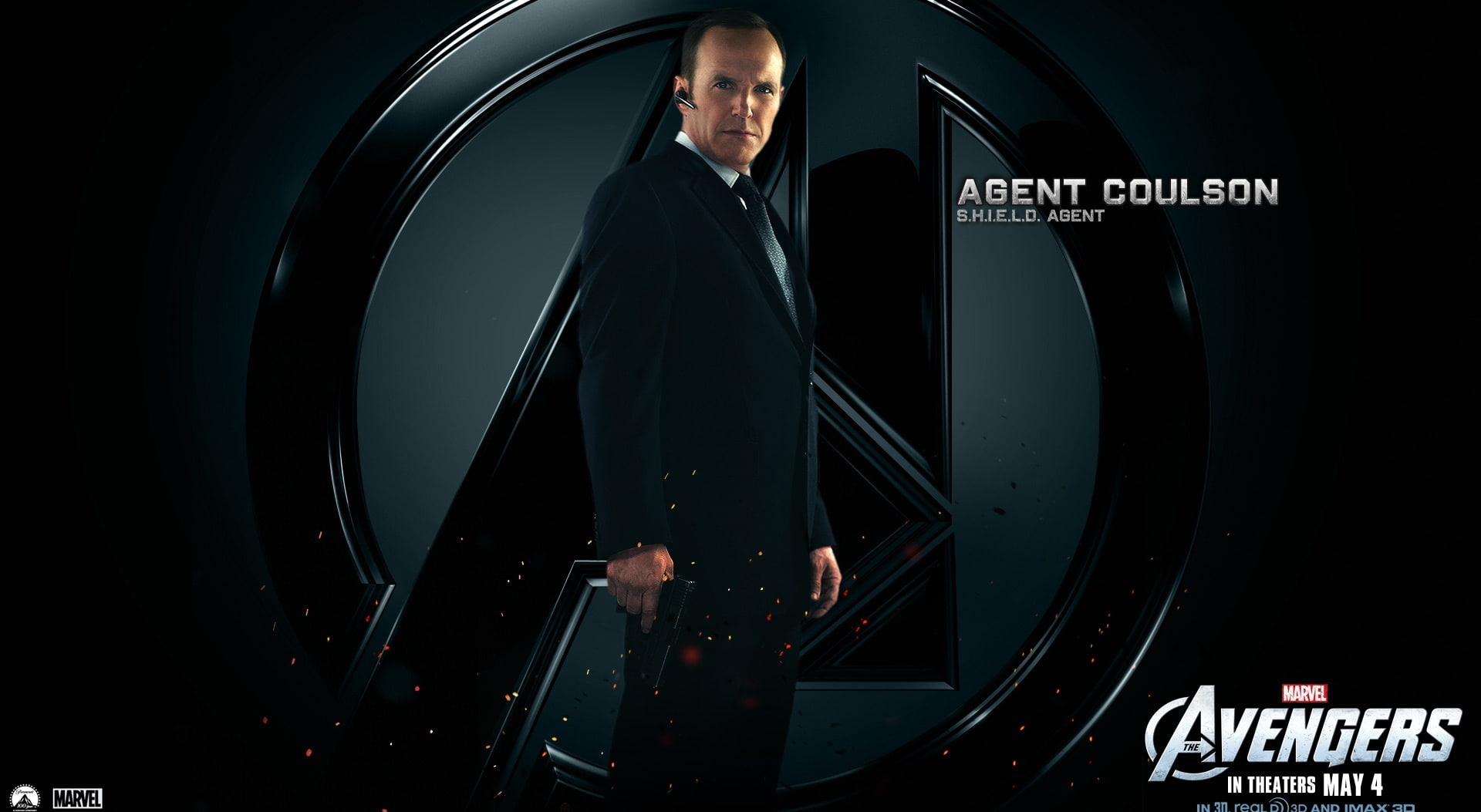 men, business person, 1080P, looking, indoors, marvel, males, movie, one person, Movies, business, agent coulson, digital, agent, standing, HD Wallpaper