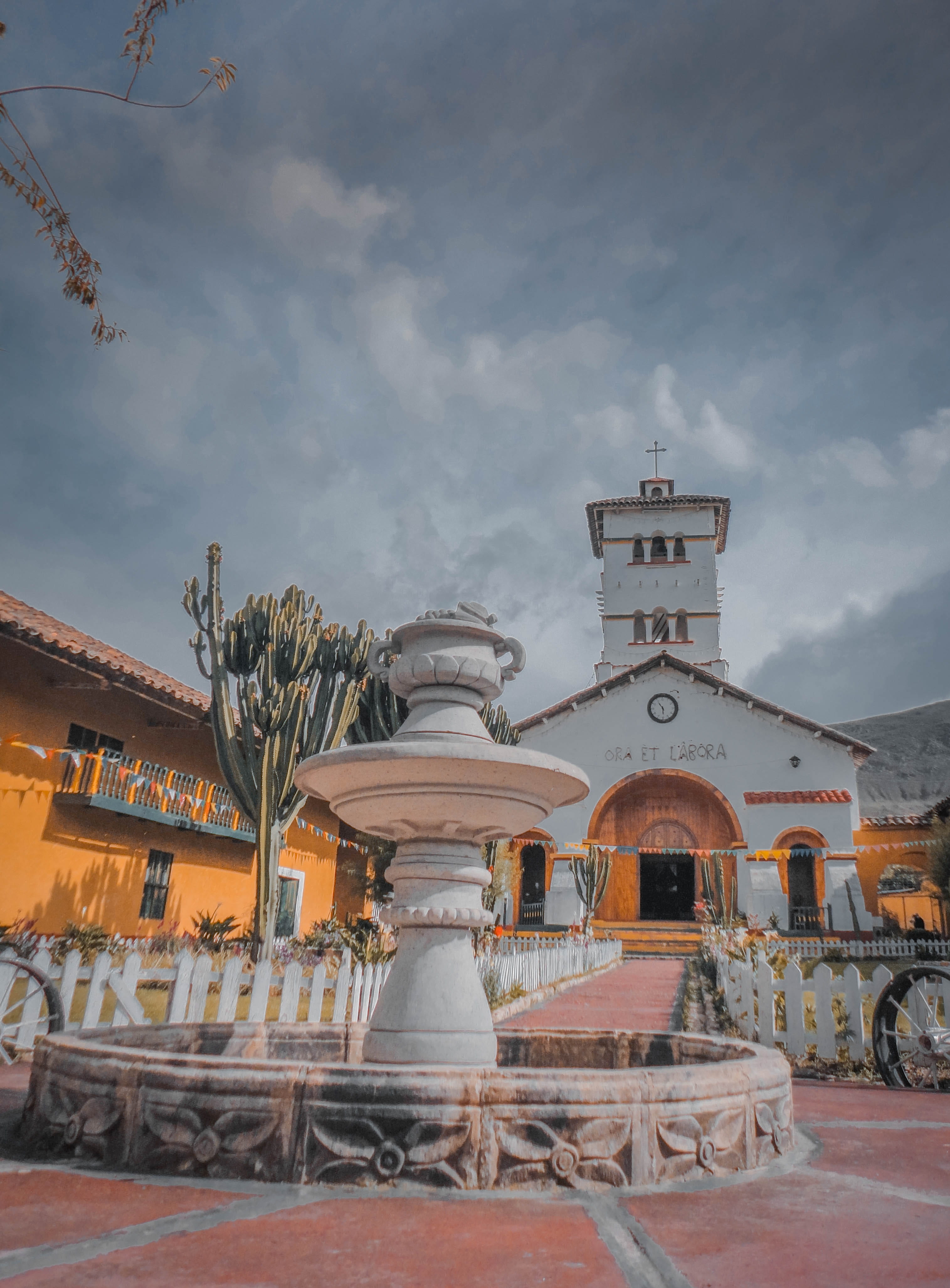 architecture, belief, steeple, city, nature, no people, perú, transportation, vehicle, day, downtown, spire, cajamarca, place of worship, metropolis, built structure, Phone HD Wallpaper