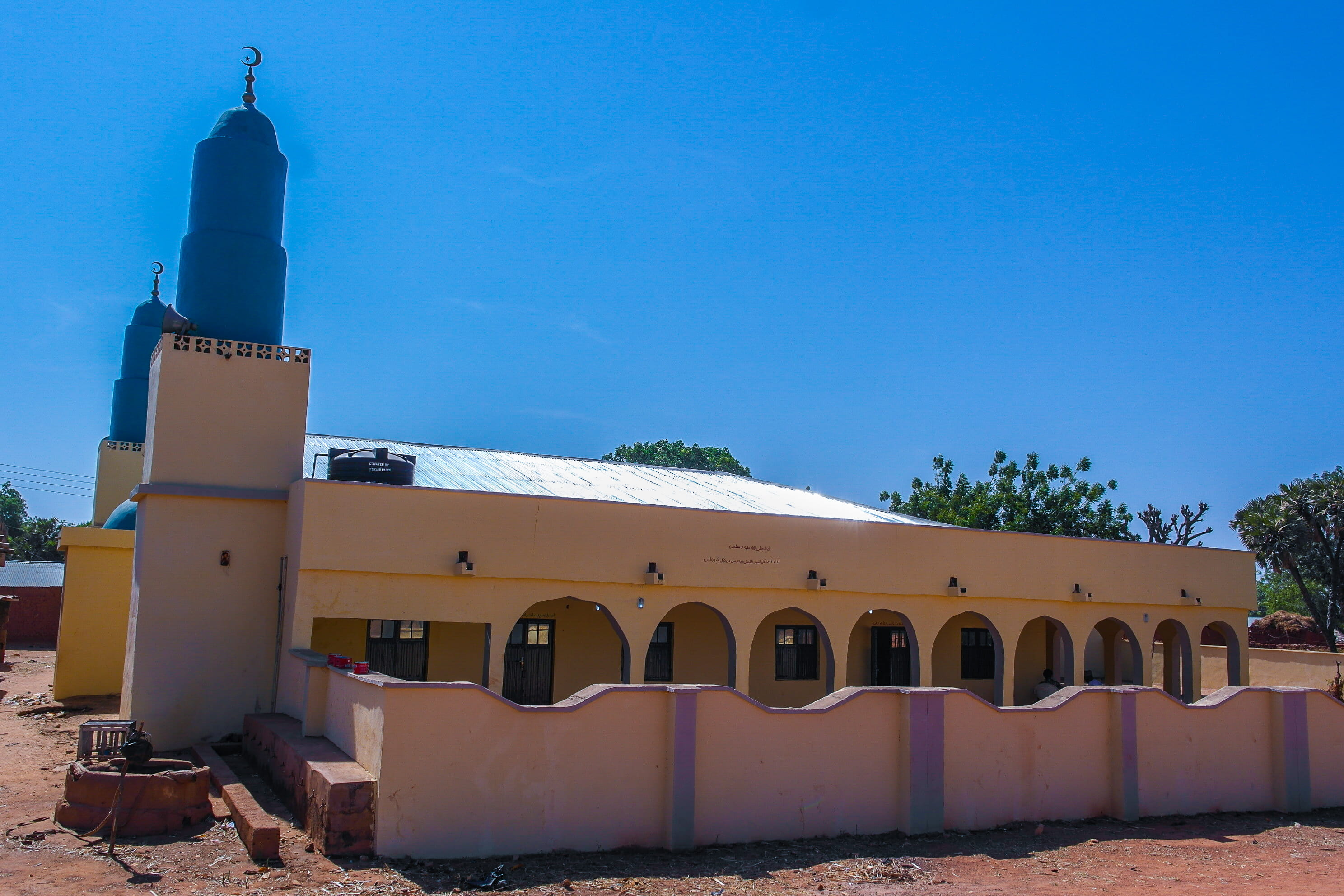 religion, tower, clear sky, villa, built structure, lighthouse, shelter, sky, hotel, building, monastery, soil, hacienda, steeple, belief, dome, tree, nature, HD Wallpaper