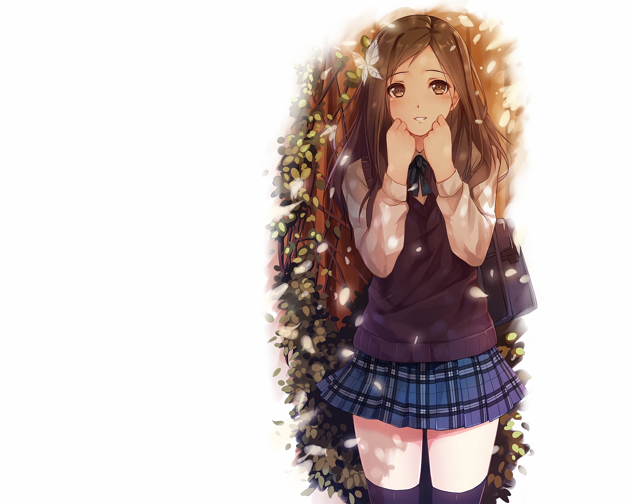 caidychen, anime, girl, 1080P, HD Wallpaper