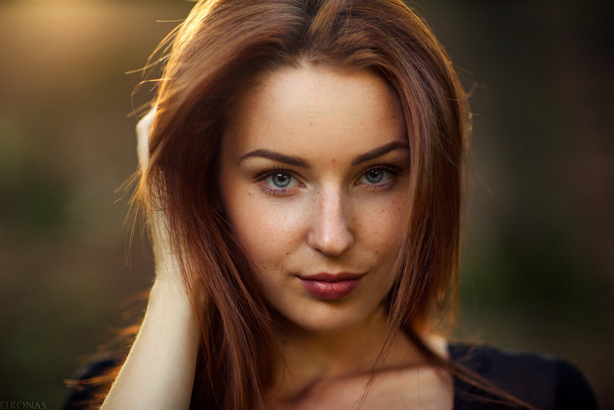 light, girl, portrait, 1080P, look, EIKONAS, HD Wallpaper