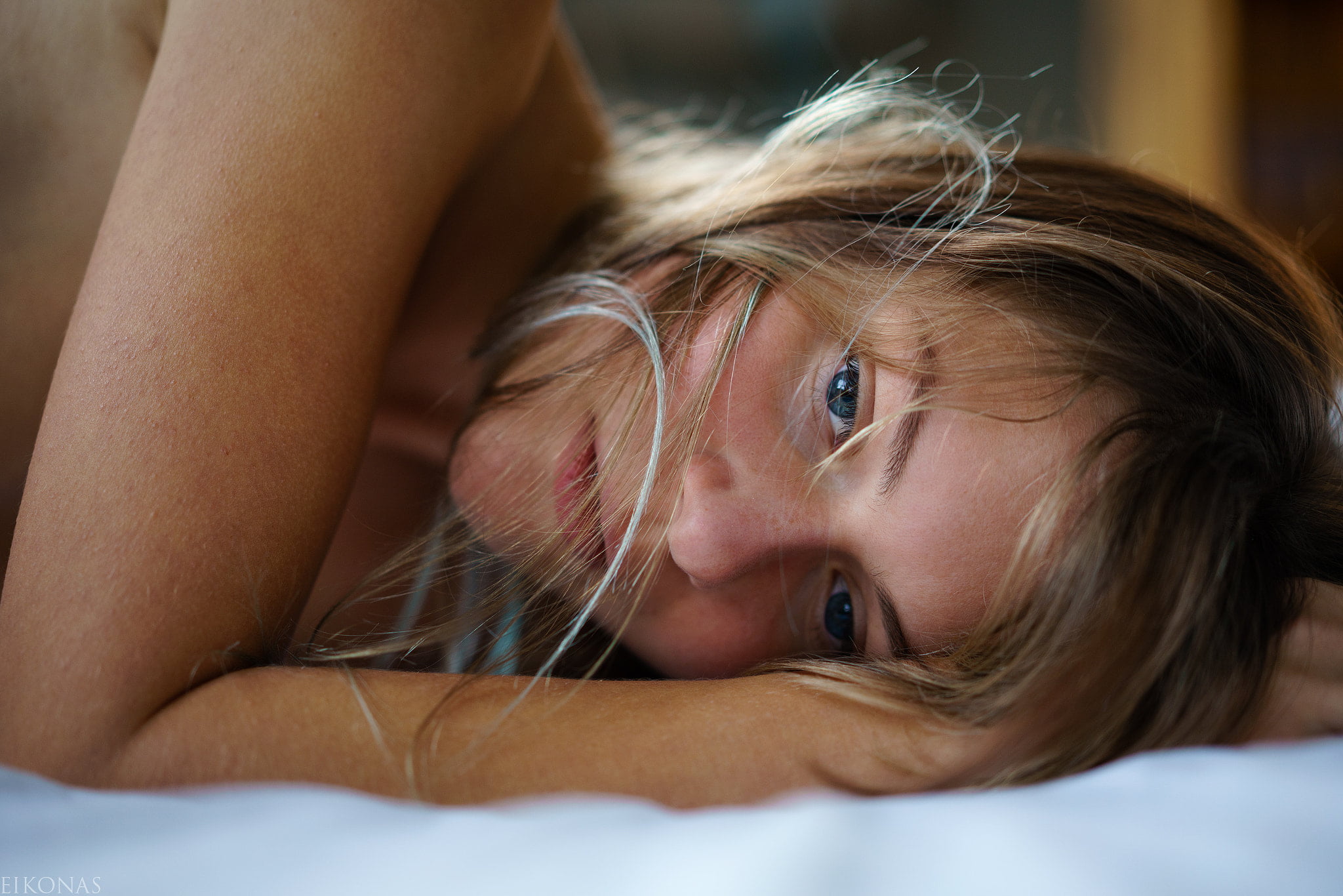 1080P, face, Eikonas, 500px, women indoors, model, women, indoors, HD Wallpaper