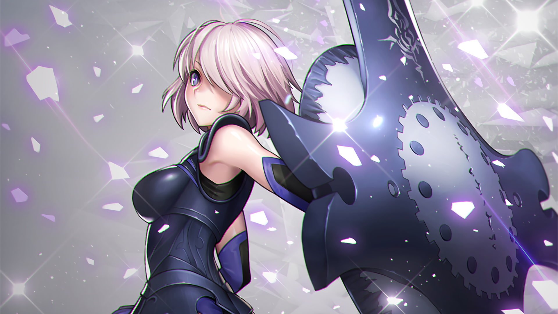 1080P, Fate Series, Fate Grand Order, fantasy Art, Shielder (Fate Grand Order), HD Wallpaper