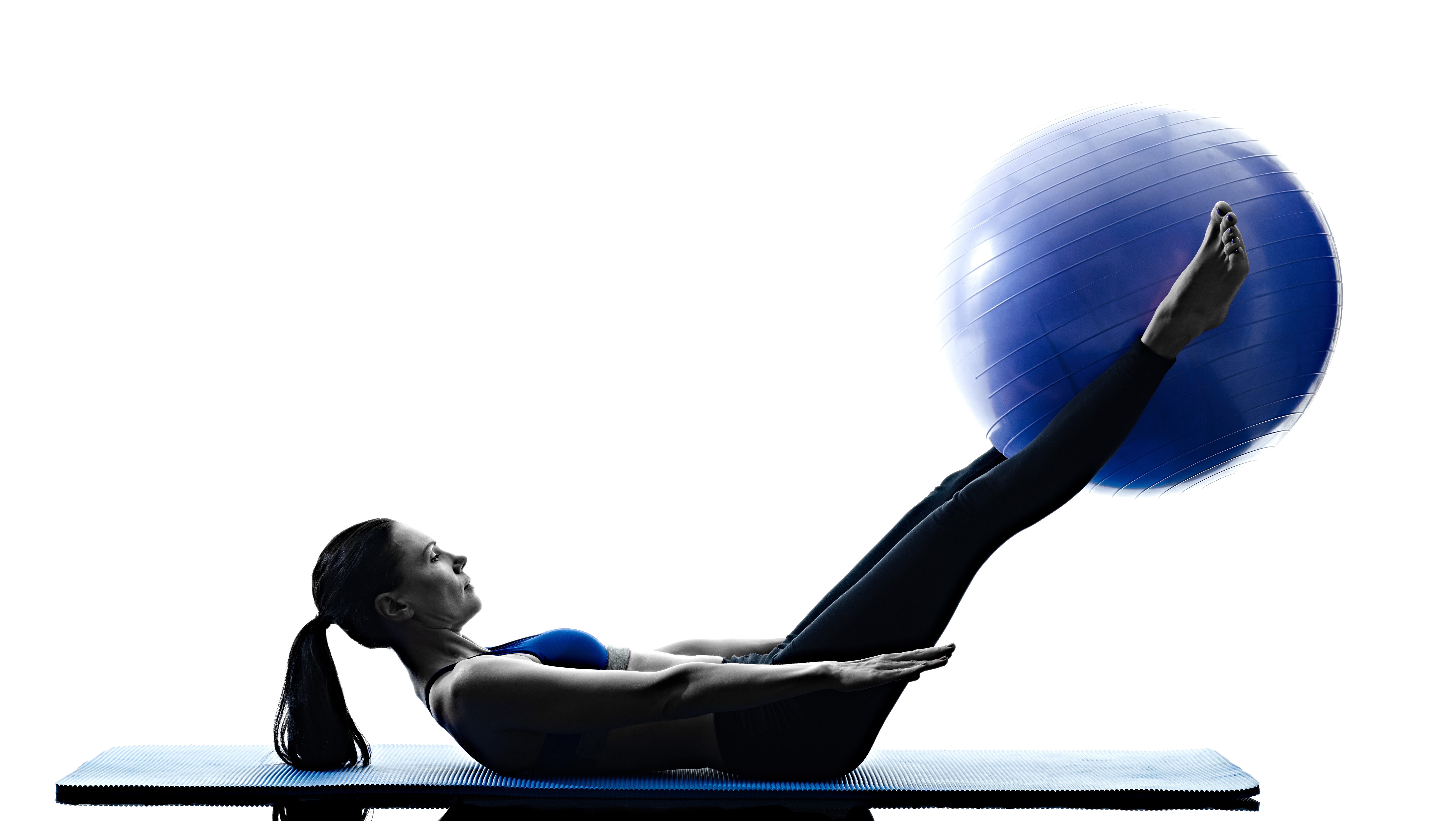 ball, woman, pilates, 8K, workout, HD Wallpaper