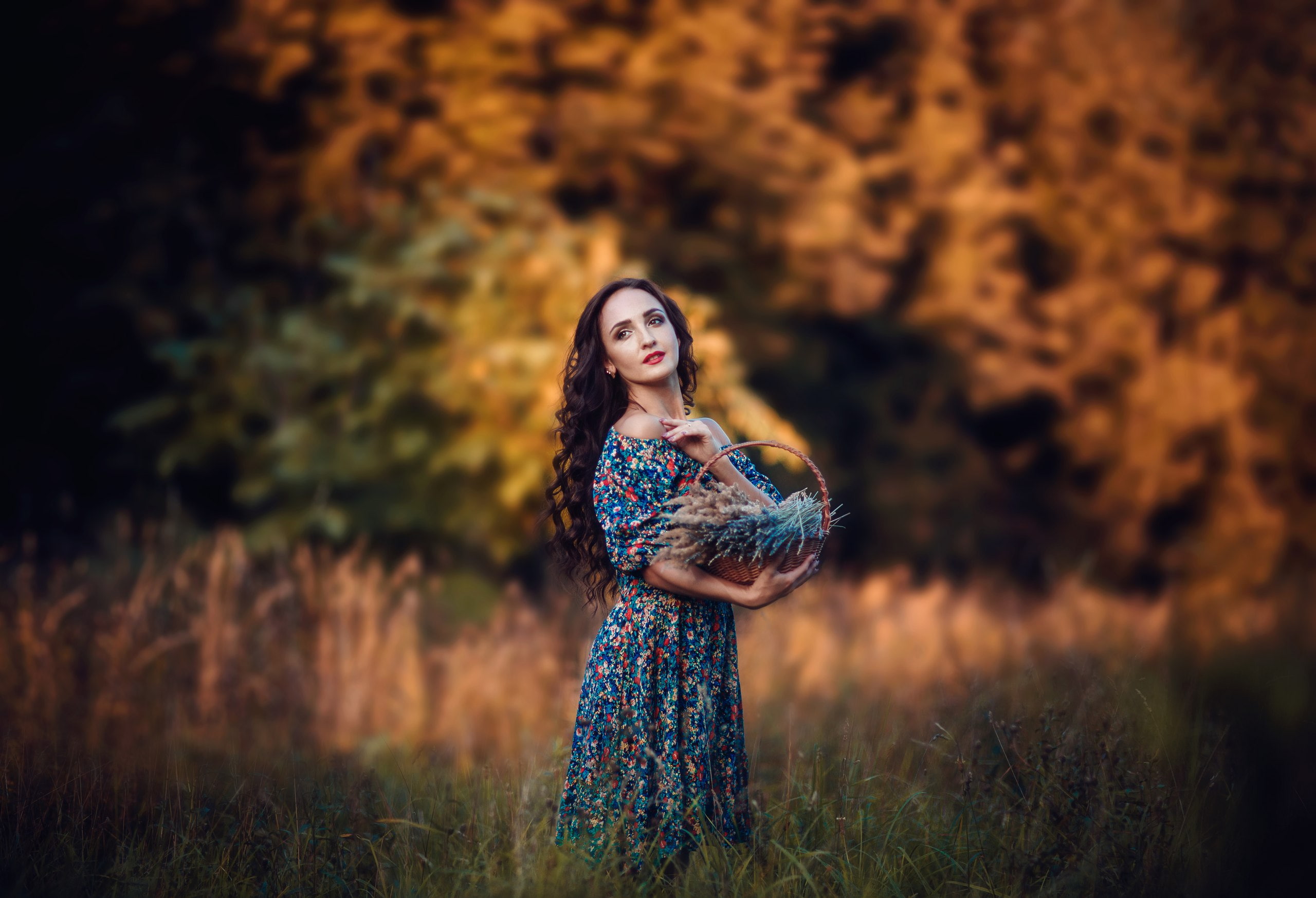 women, 2K, fashion, women outdoors, fall, one person, young adult, long hair, hair, clothing, beautiful woman, nature, young women, looking at camera, HD Wallpaper