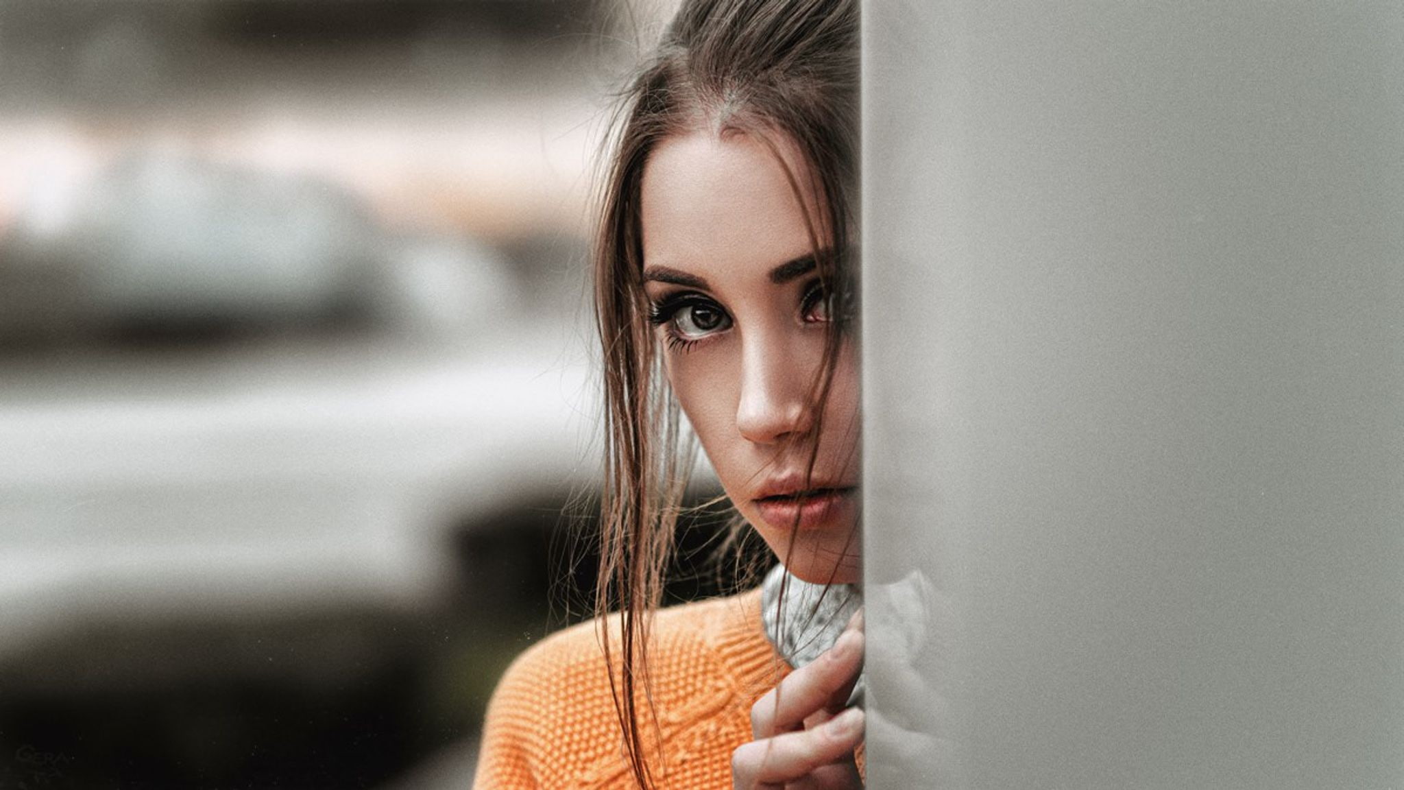 1080P, Ksenia Kokoreva, model, Georgy Chernyadyev, women, brunette, HD Wallpaper