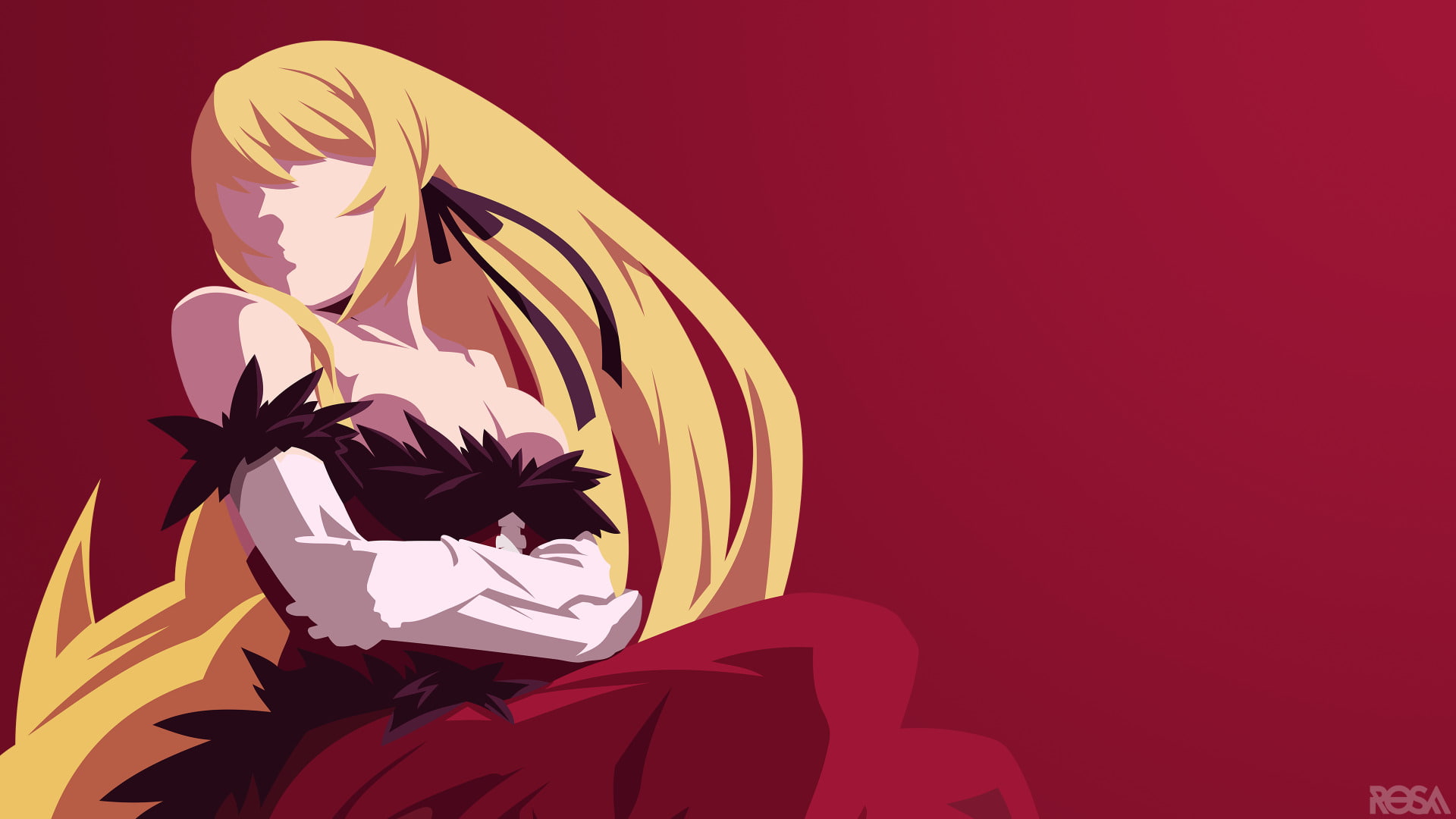Anime, Kiss-shot Acerola-orion Heart-under-blade, 1080P, Shinobu Oshino, Monogatari (Series), HD Wallpaper