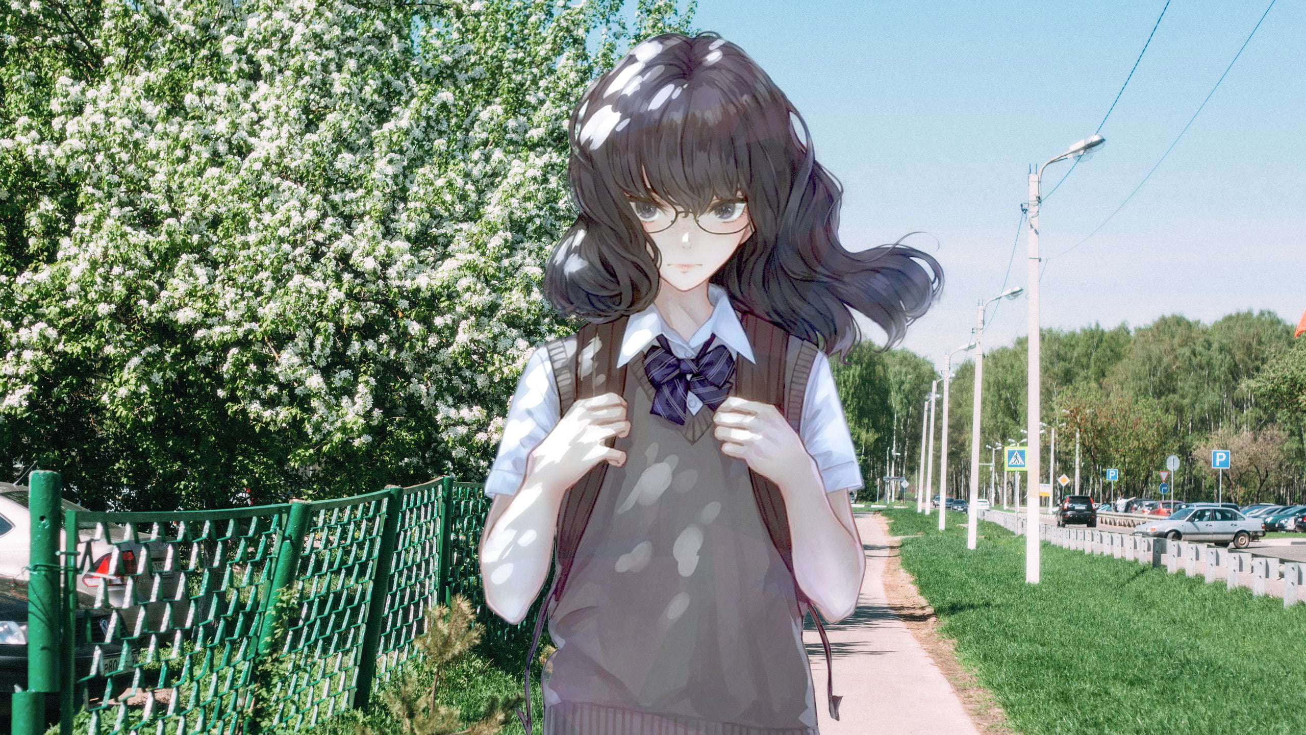 2D, 2K, irl, Russia, anime, HD Wallpaper