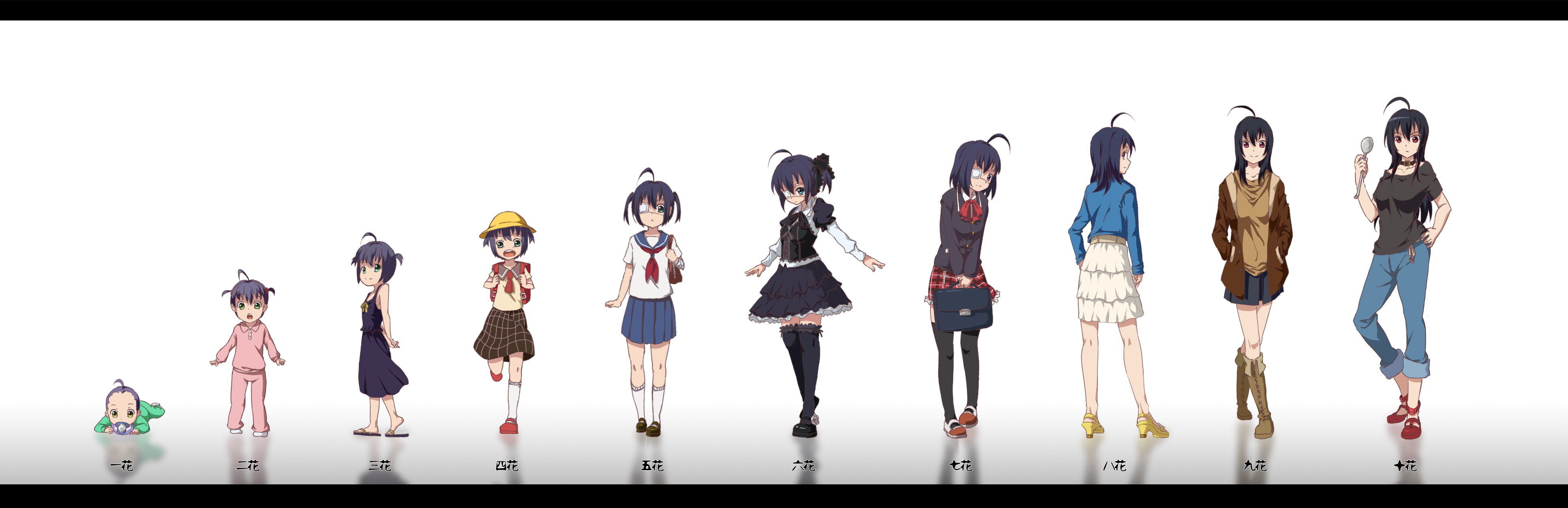 monitor, multi, chuunibyou, 4K, koi, dual, shitai, demo, HD Wallpaper